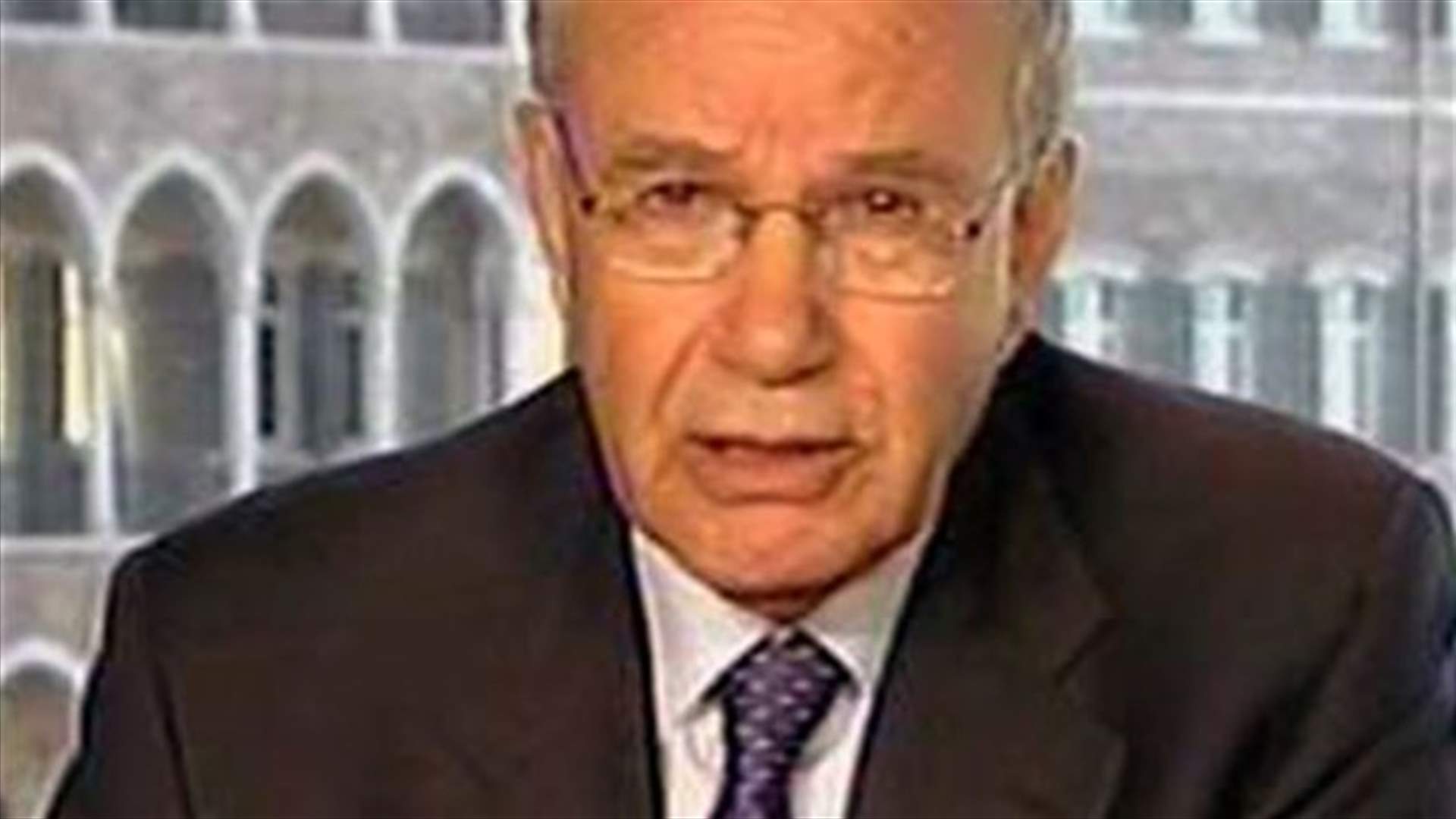 مراد : سليمان تناسى تنازل سوريا عن 4 أقضية للبنان