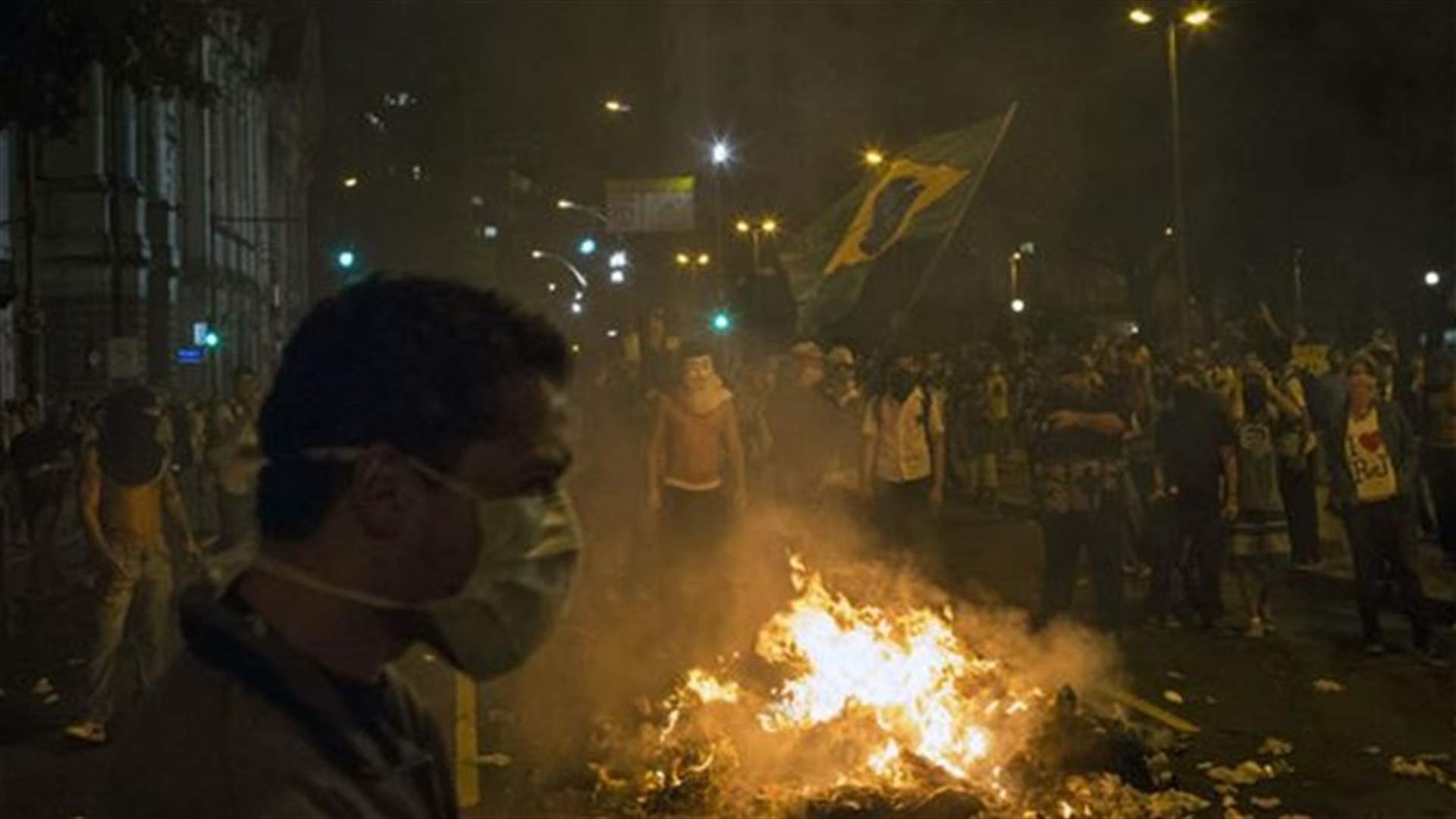 Brazil's President praises protests, says gov't committed to change