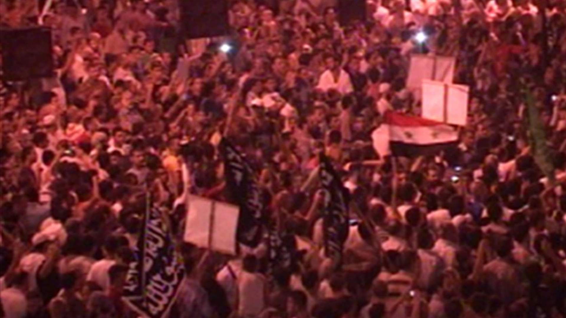 تظاهرات في طرابلس دعماً للشعب السوري