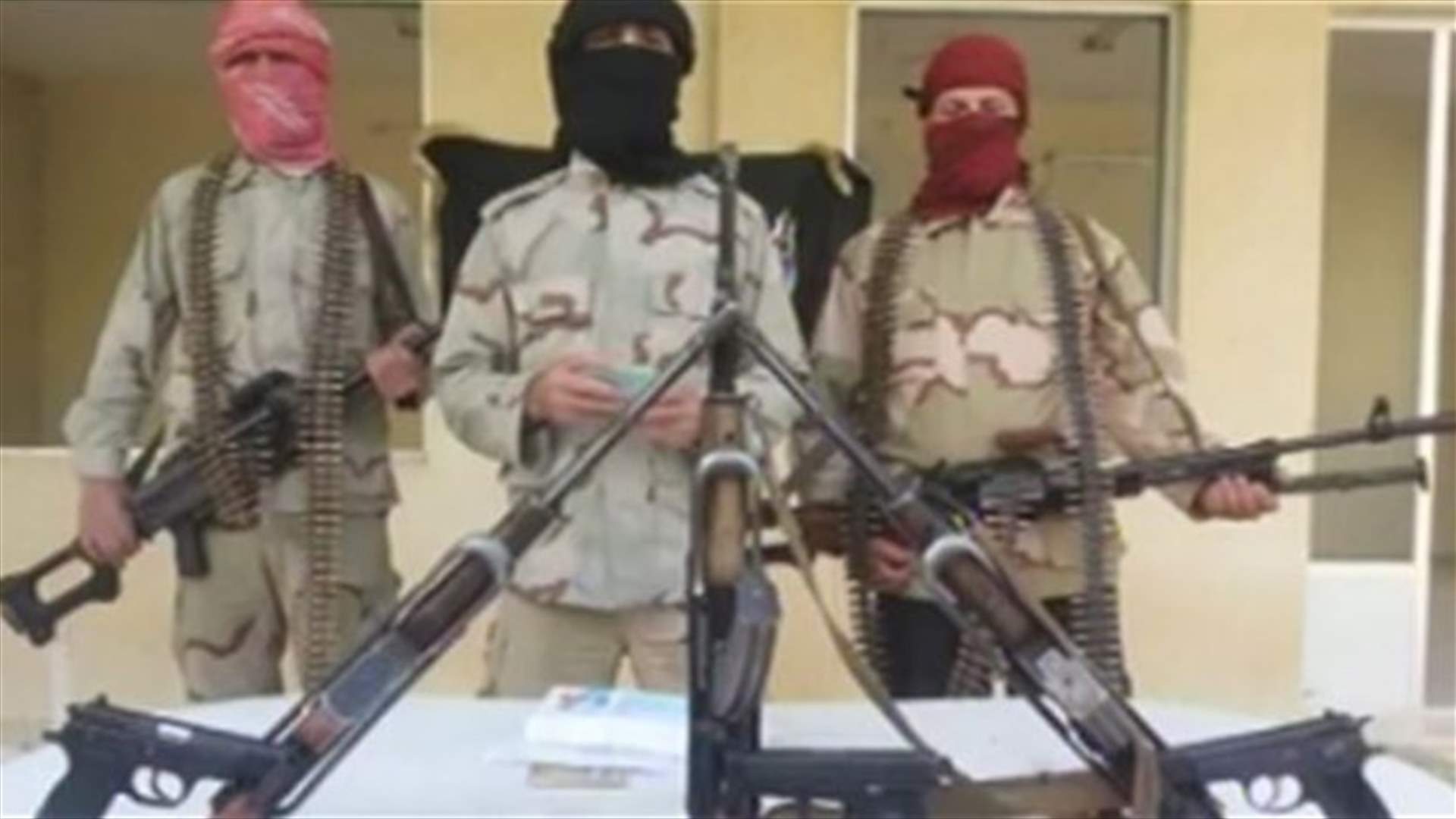 شريط مصور لمجموعة تتبنى جريمة وادي رافق