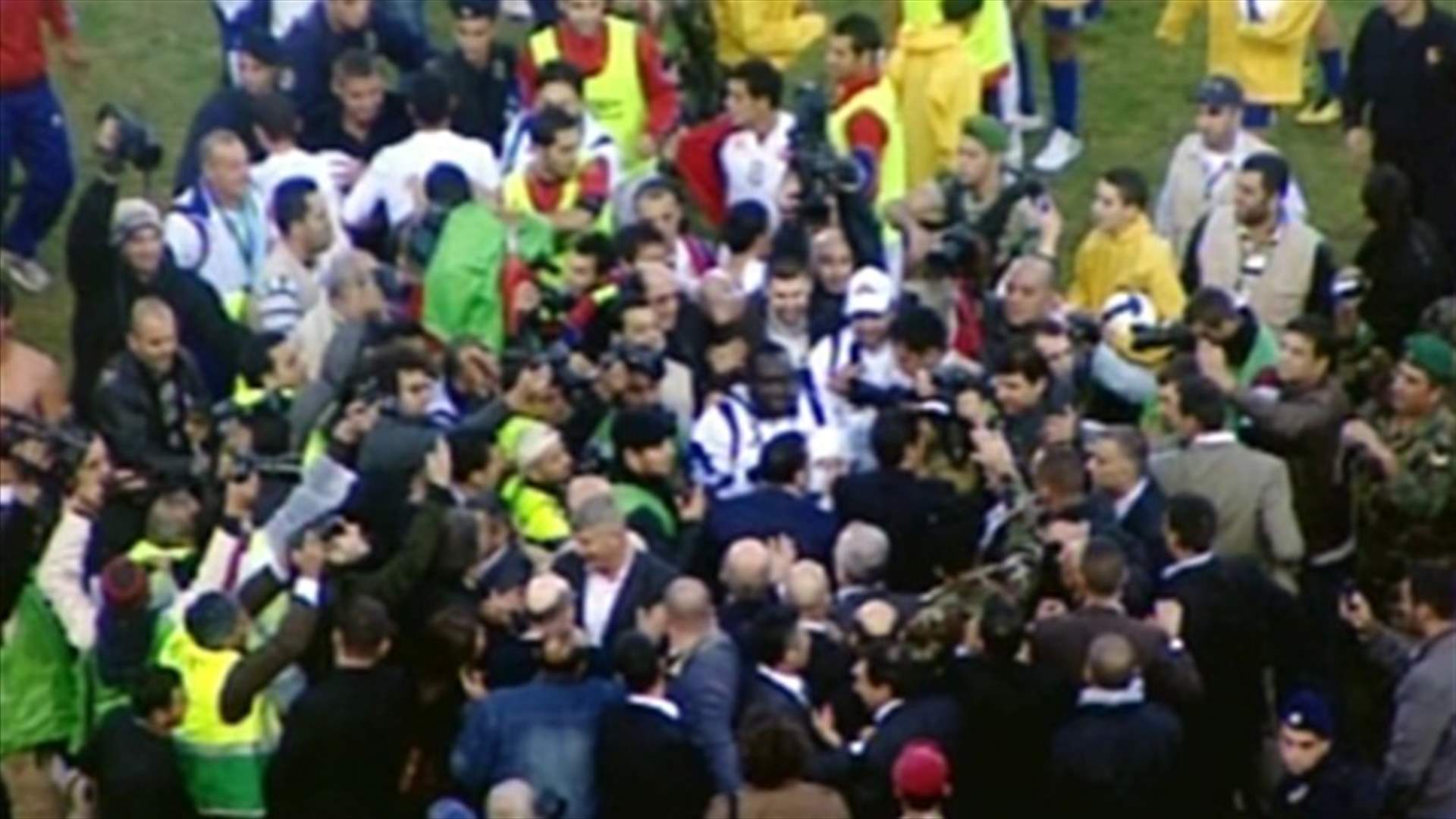 Celebrations after historic win for Lebanon against South Korea