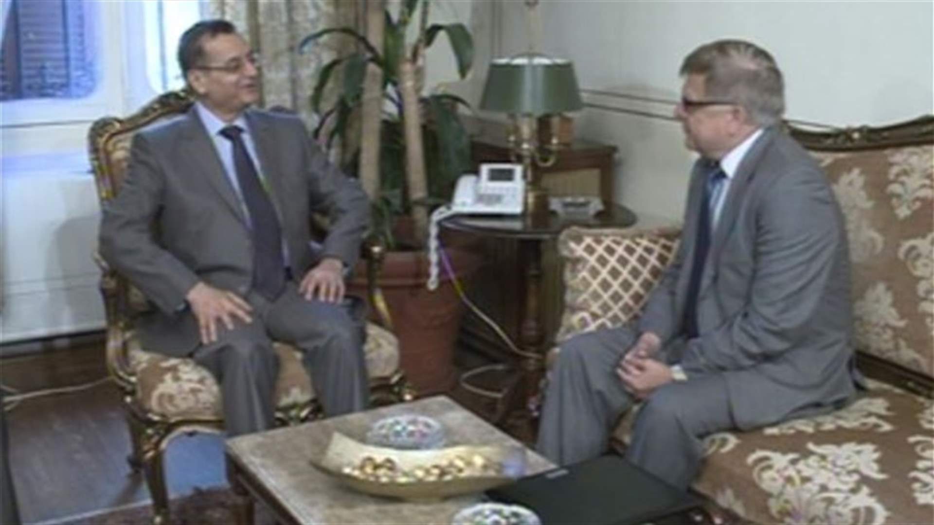 زاسبكين : الوضع على الحدود بين لبنان وسوريا معقد جدا