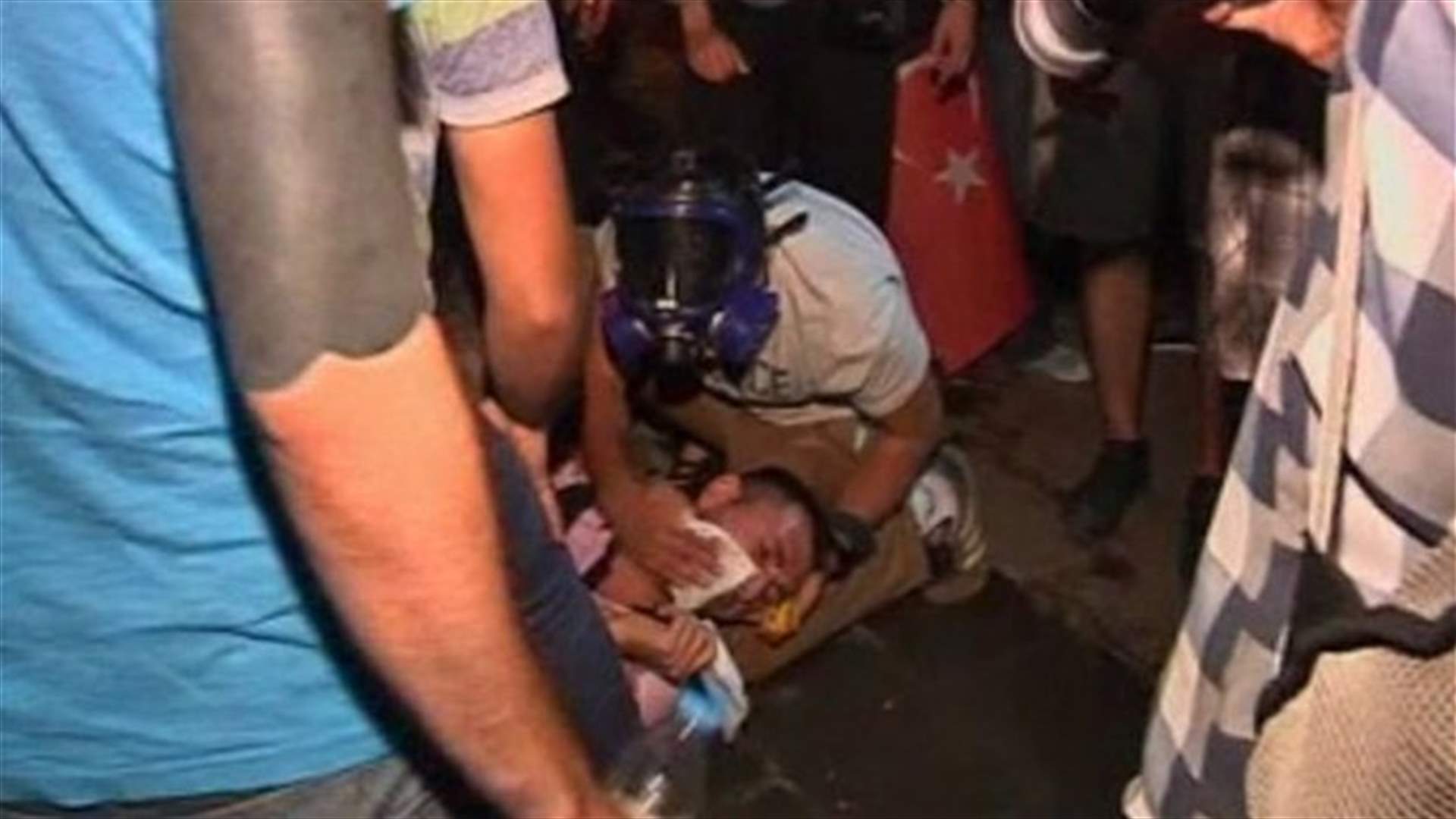 REPORT: Turkish riot police fire water cannon on Istanbul protesters