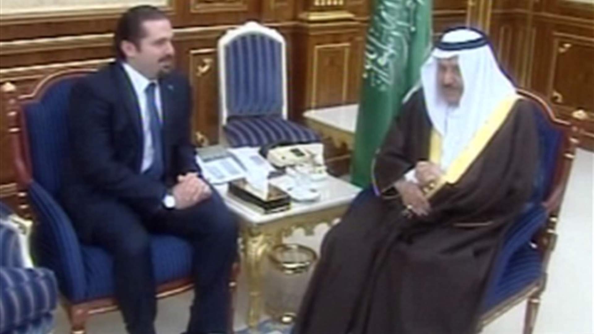 آخر المستجدات العربية والاقليمية بين ولي العهد السعودي والحريري