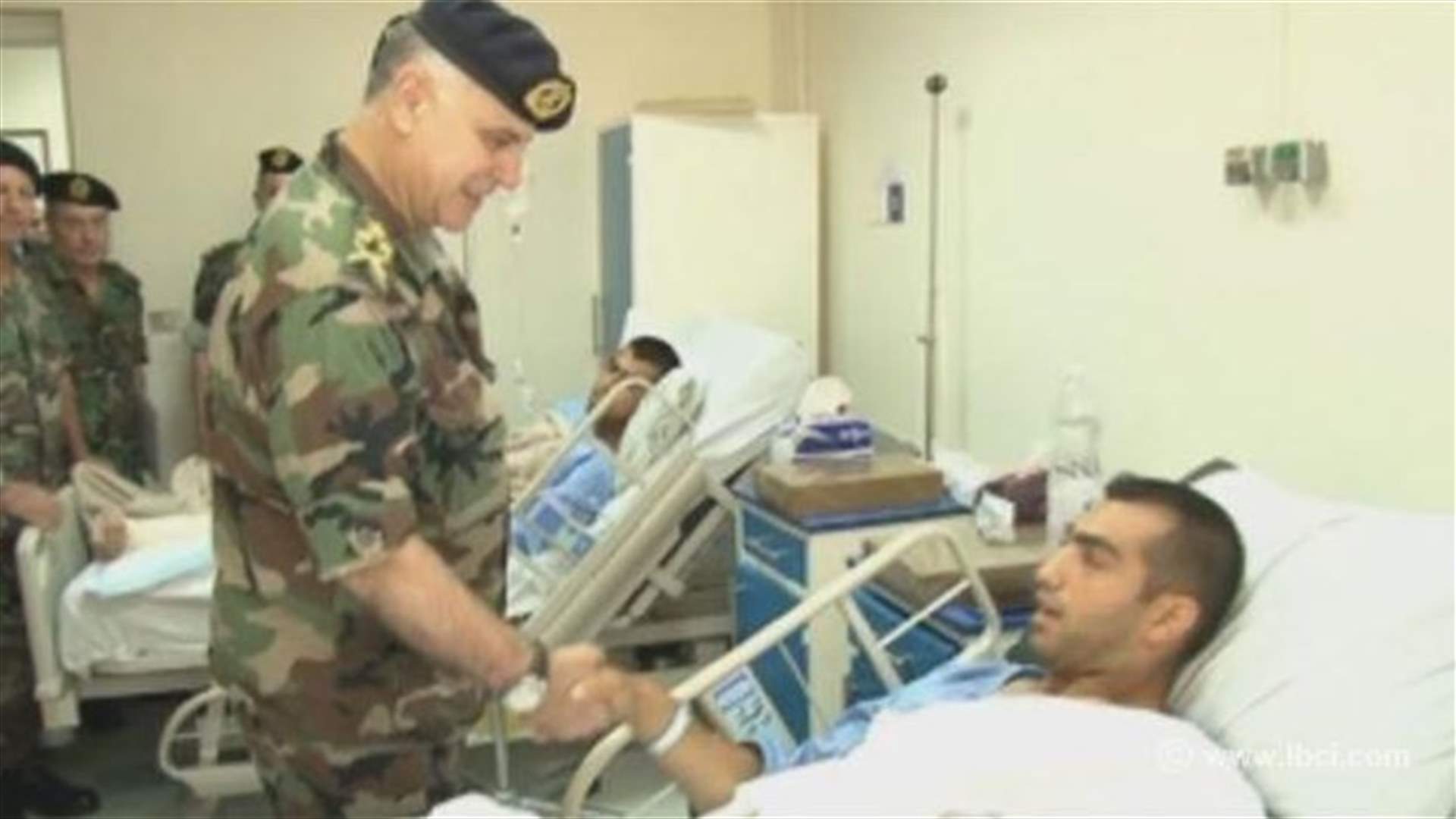 Kahwaji holds several meetings, visits wounded LAF soldiers