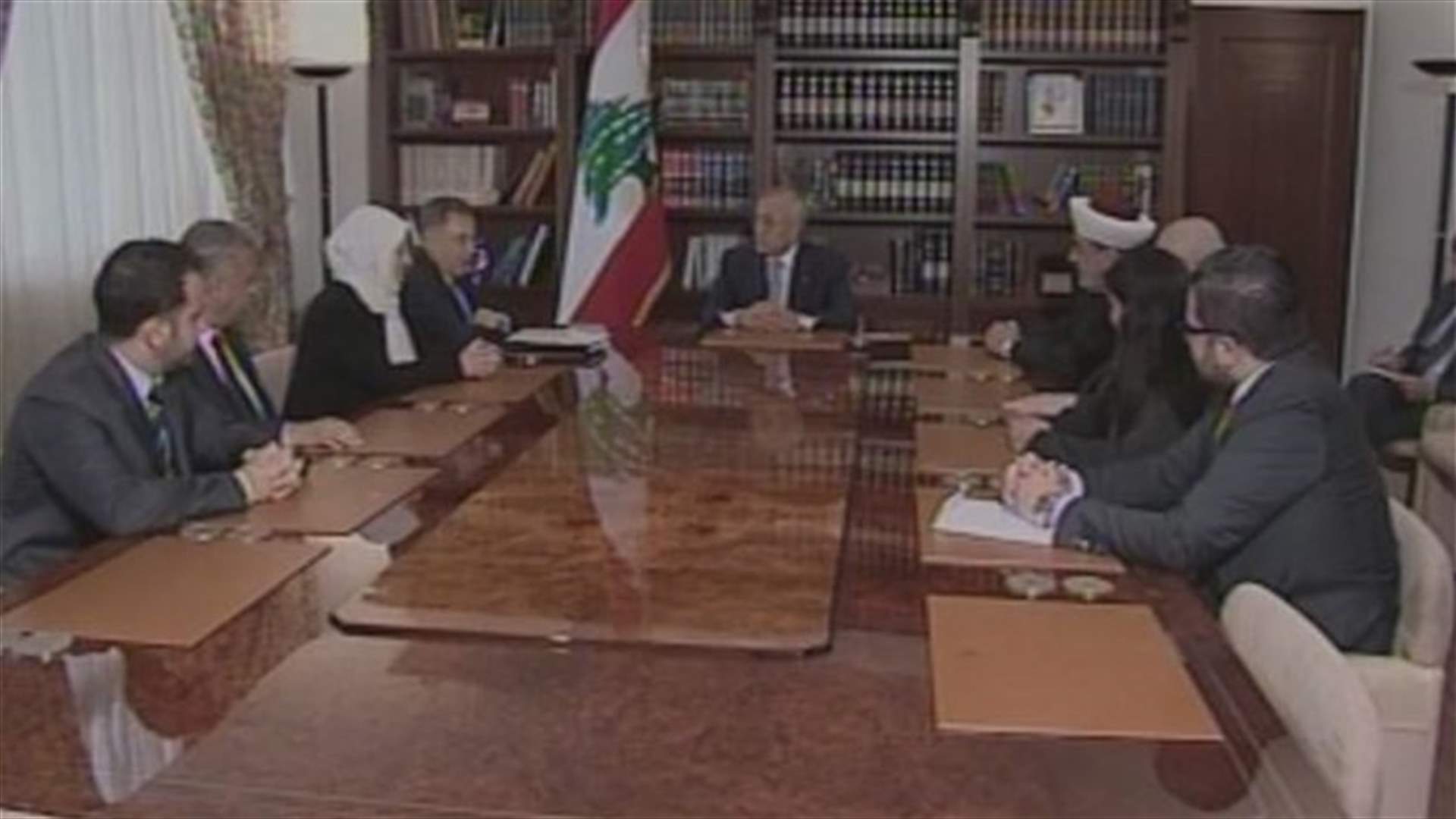 السنيورة والحريري سلما سليمان مذكرة بشأن حوادث صيدا