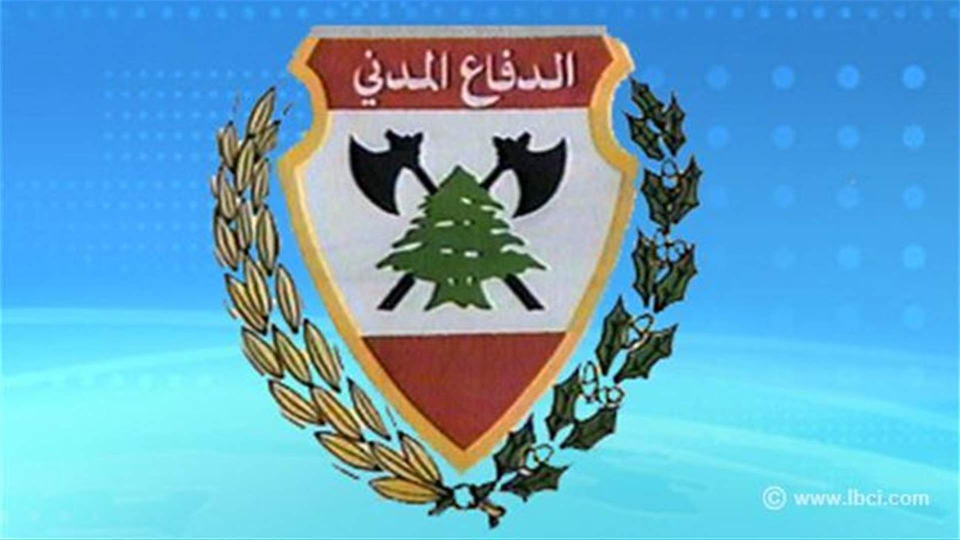 عمليات اسعاف واخماد حرائق  قام بها الدفاع المدني