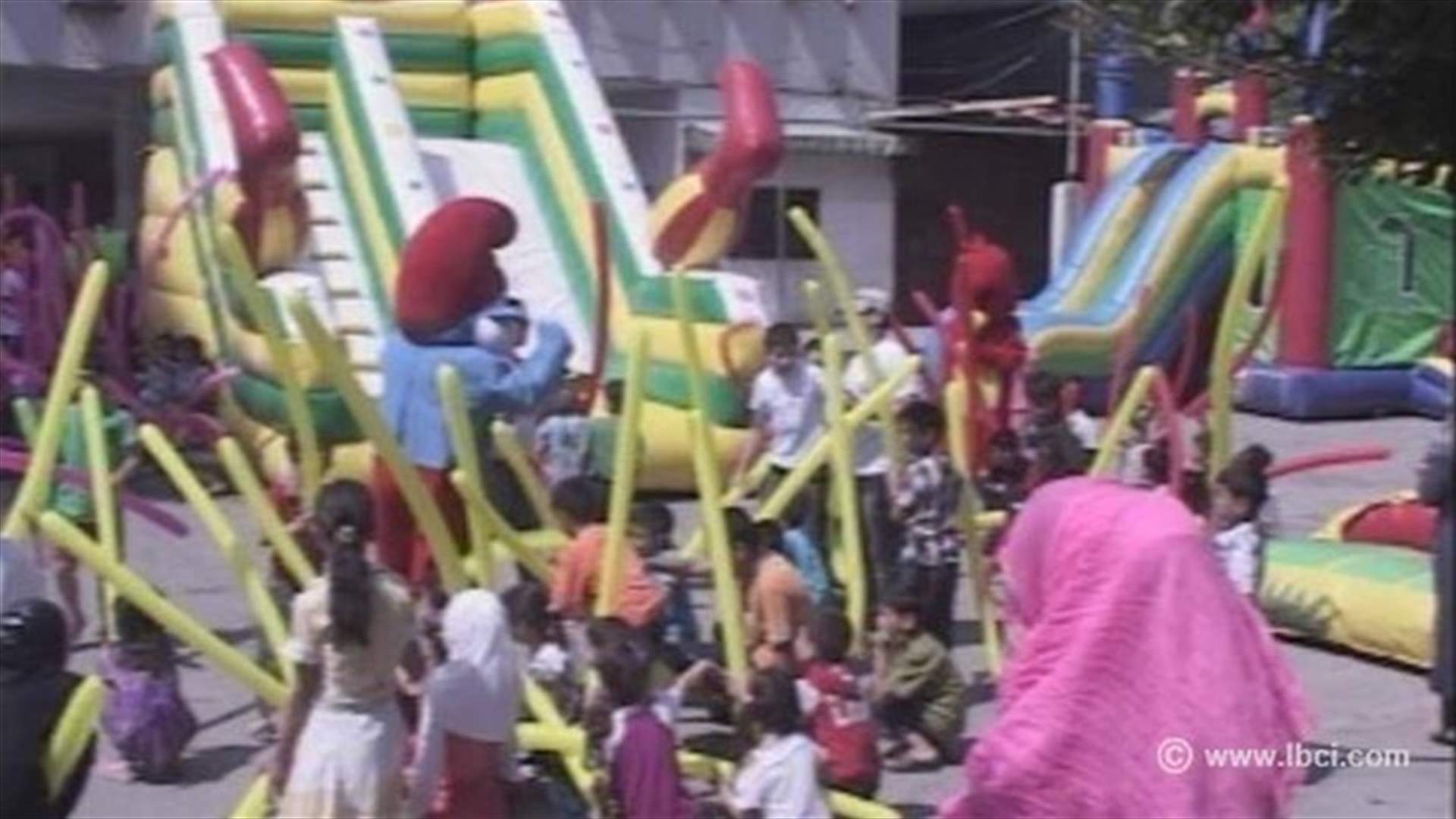  مهرجان ترفيهي في الليلكي للاطفال السوريين 