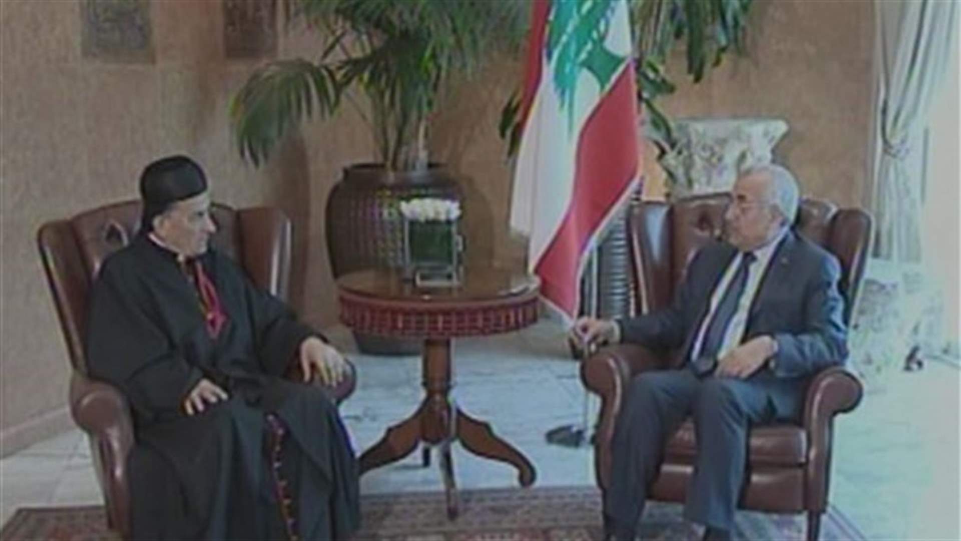 Patriarch Rai visits Sleiman, Kahwaji, calls for supporting military institution