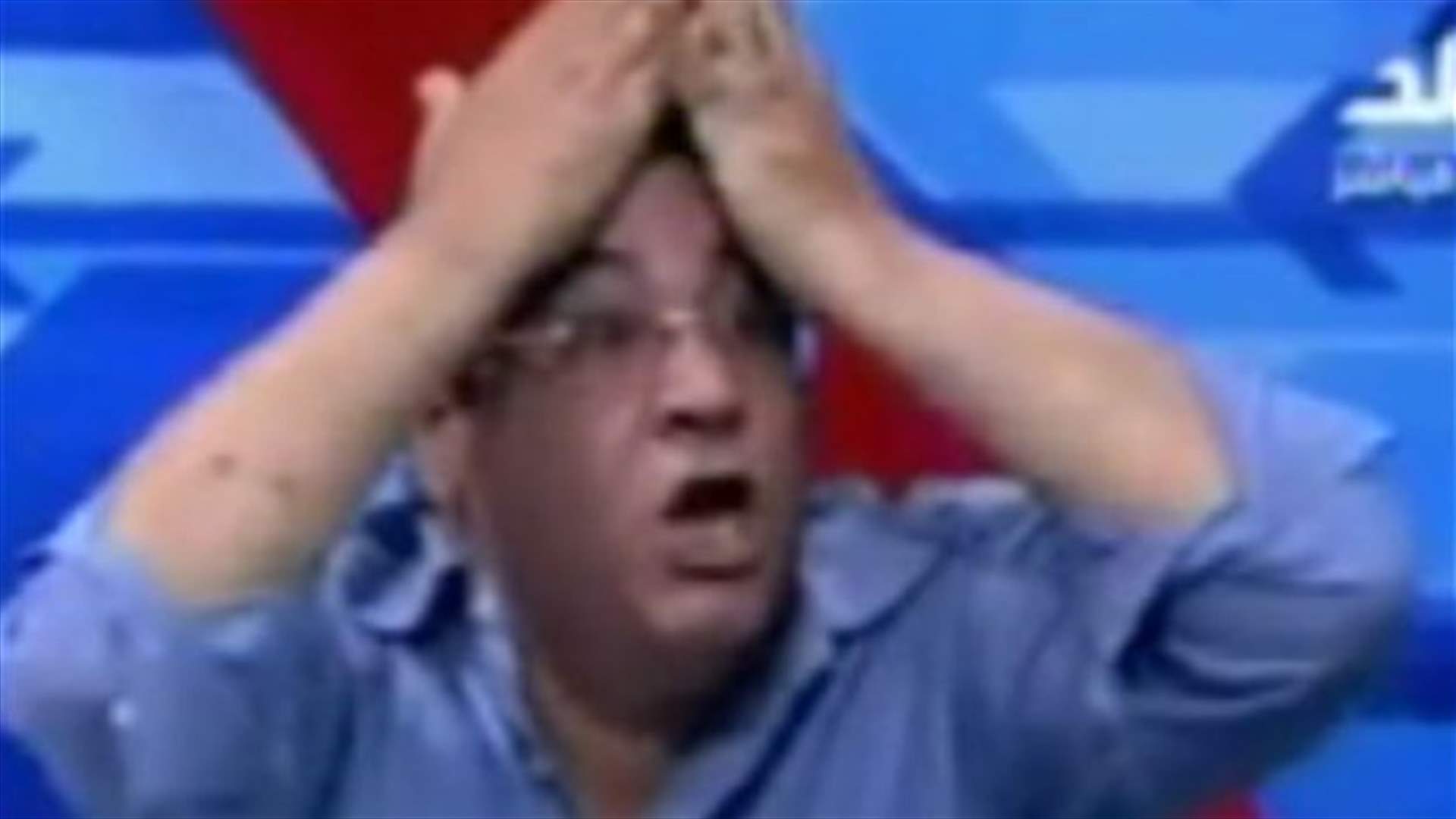 VIDEO: Egyptian Attorney has nervous breakdown live on TV
