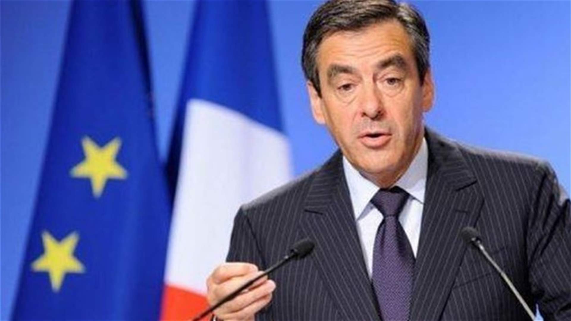 French former PM Fillon meets with Cardinal Rai, MP Aoun