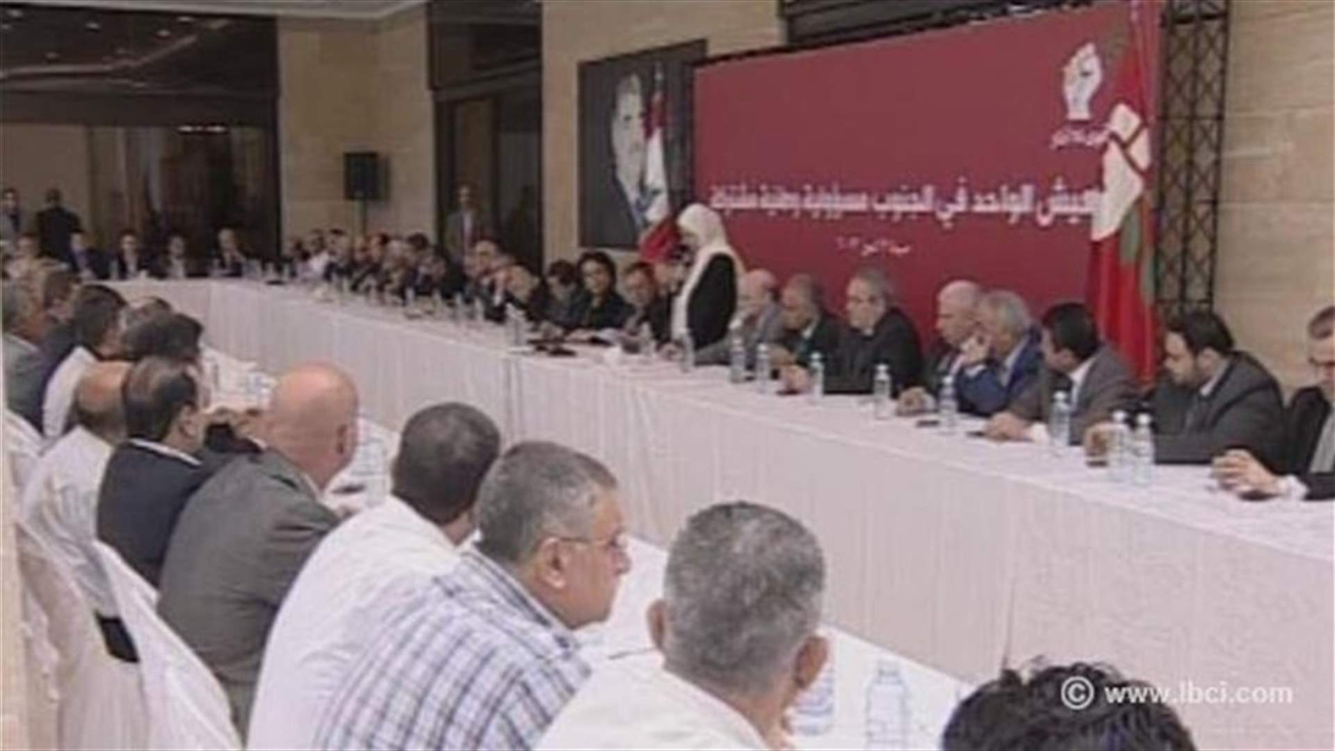 March 14 figures meet in show of support for Sidon