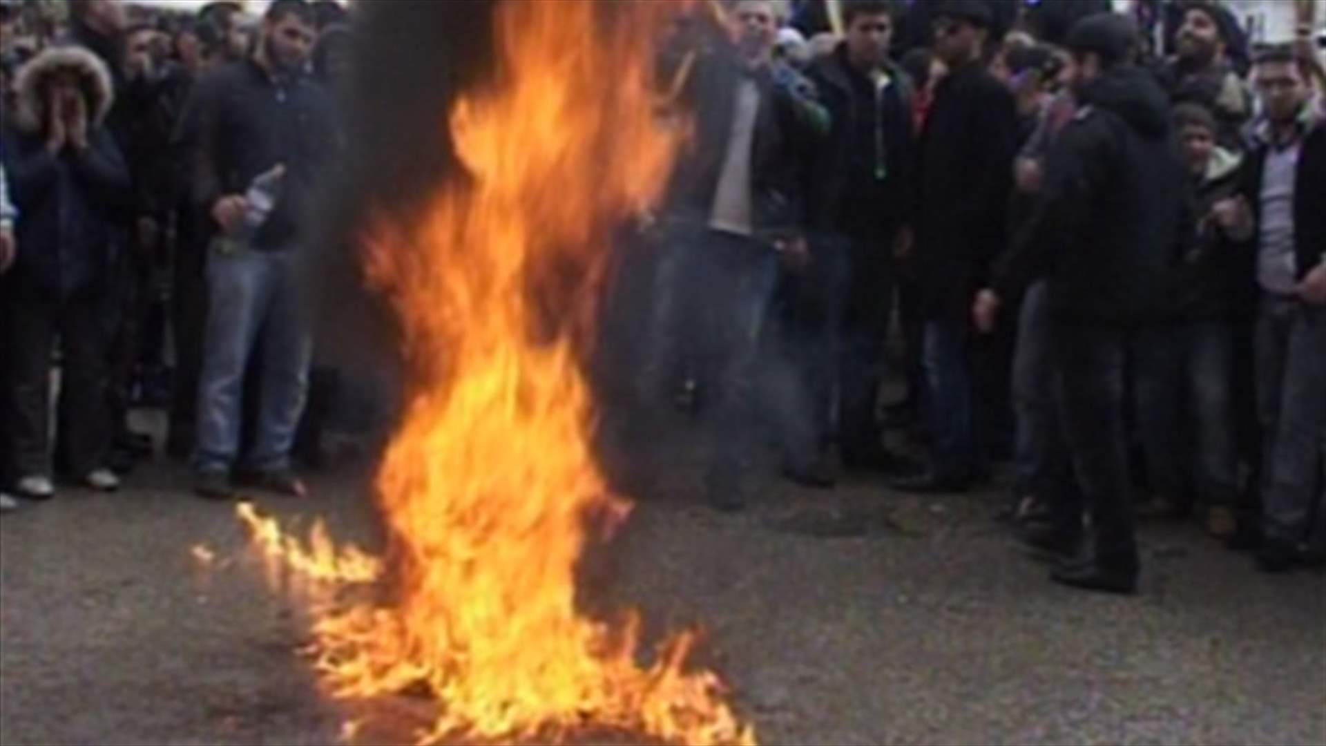 Protest against Syrian regime in Tripoli 