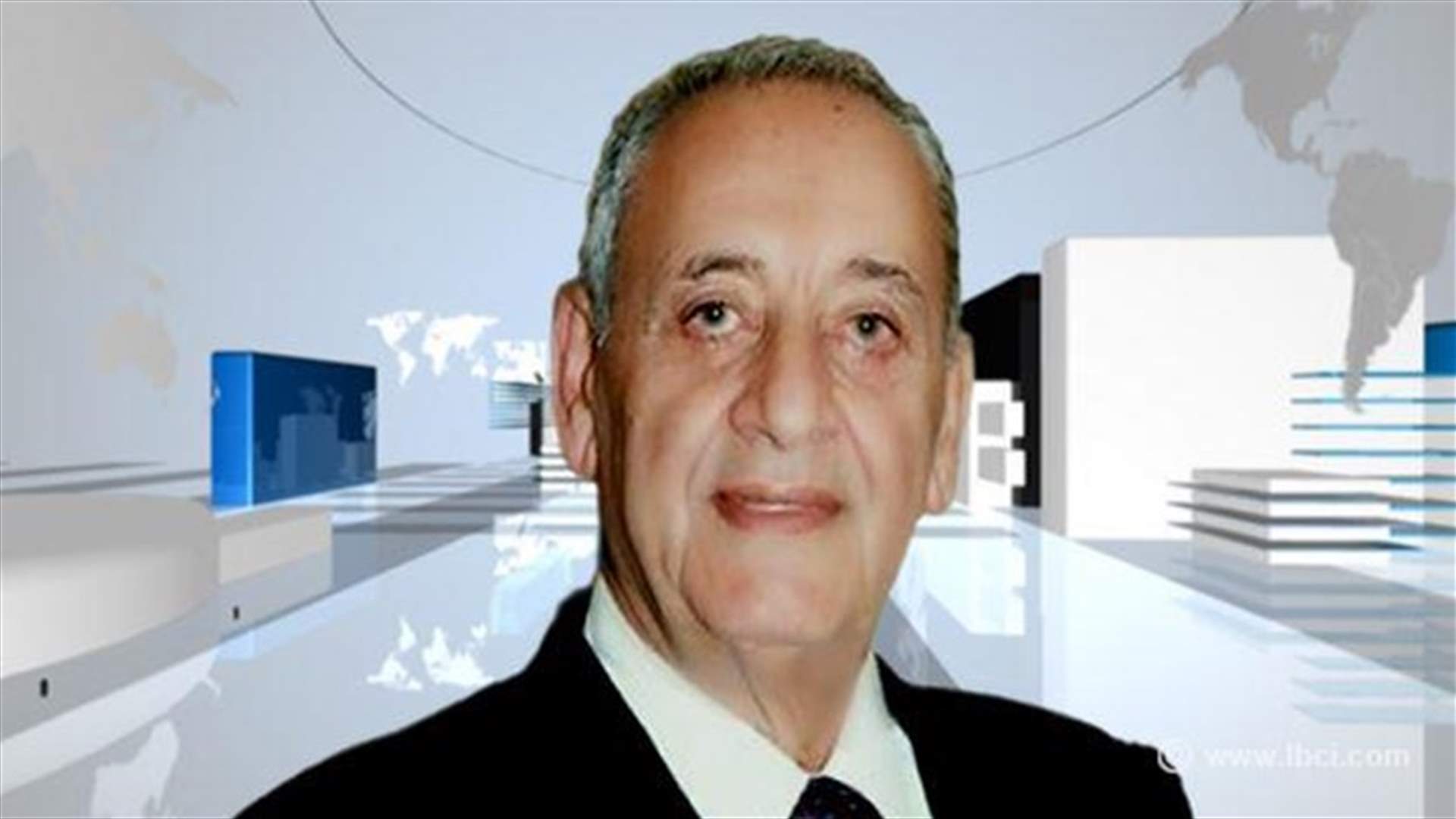 Speaker Berri meets with Maj. Gen. Abbas Ibrahim