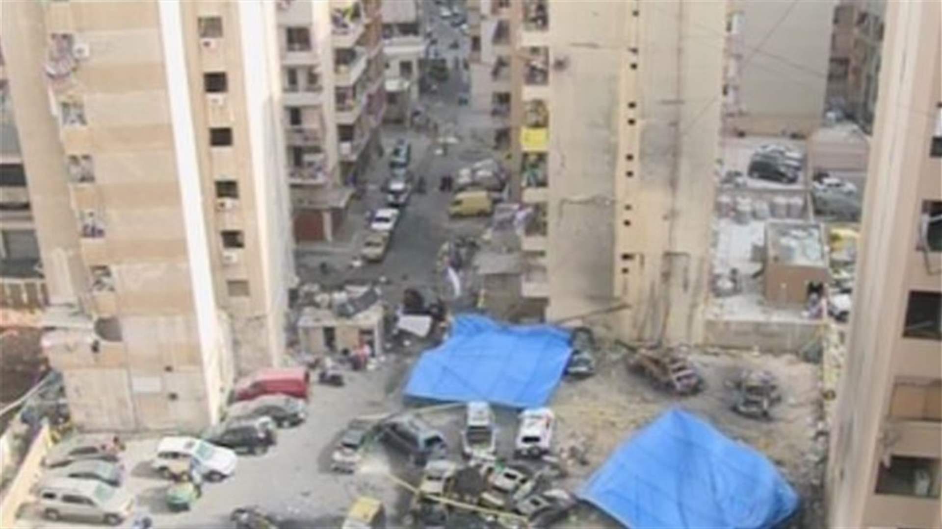 لحظات وقوع انفجار بئر العبد