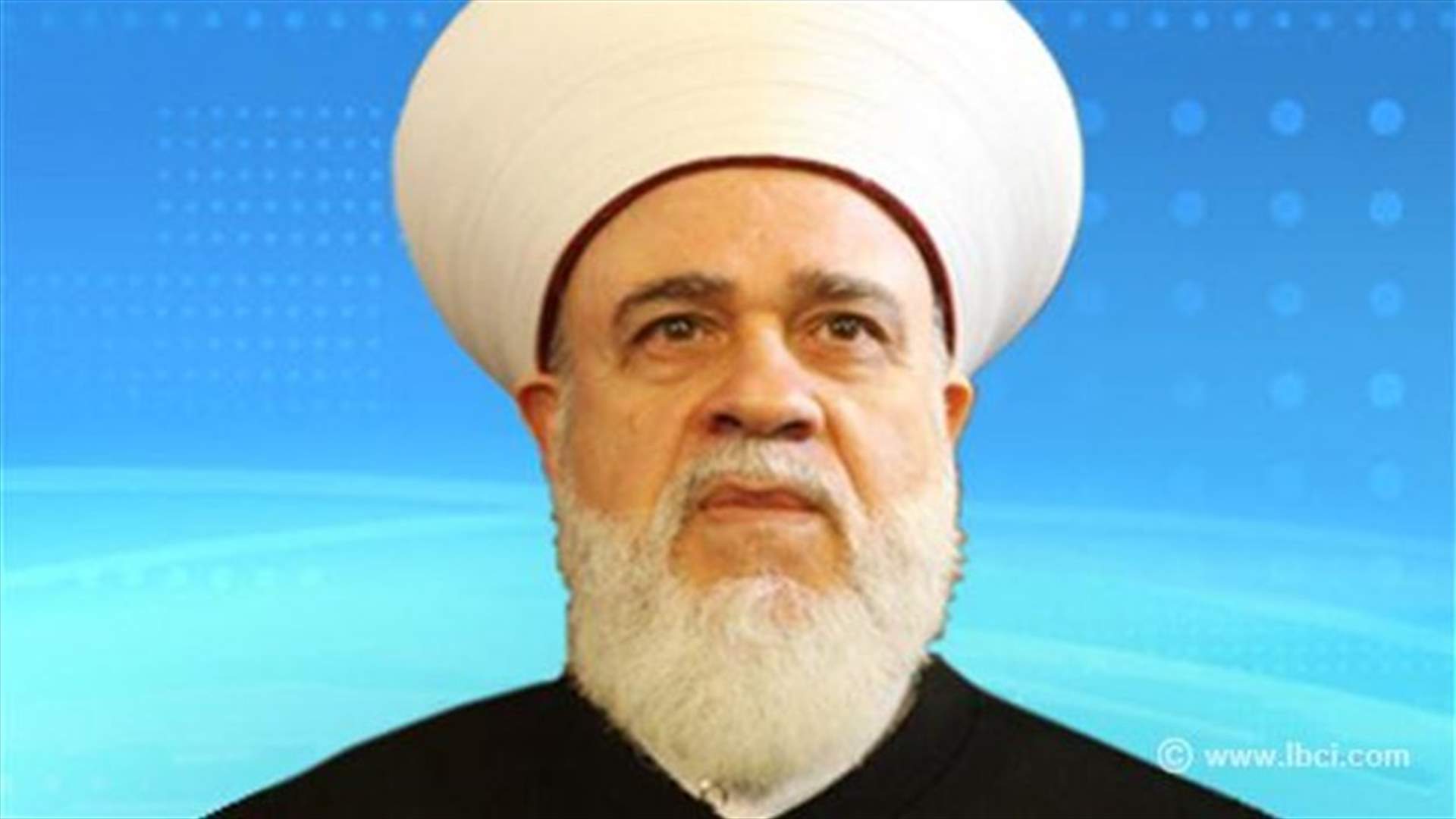 المفتي لن يعزل إلا عندما يصبح السنيورة أميراً للمؤمنين