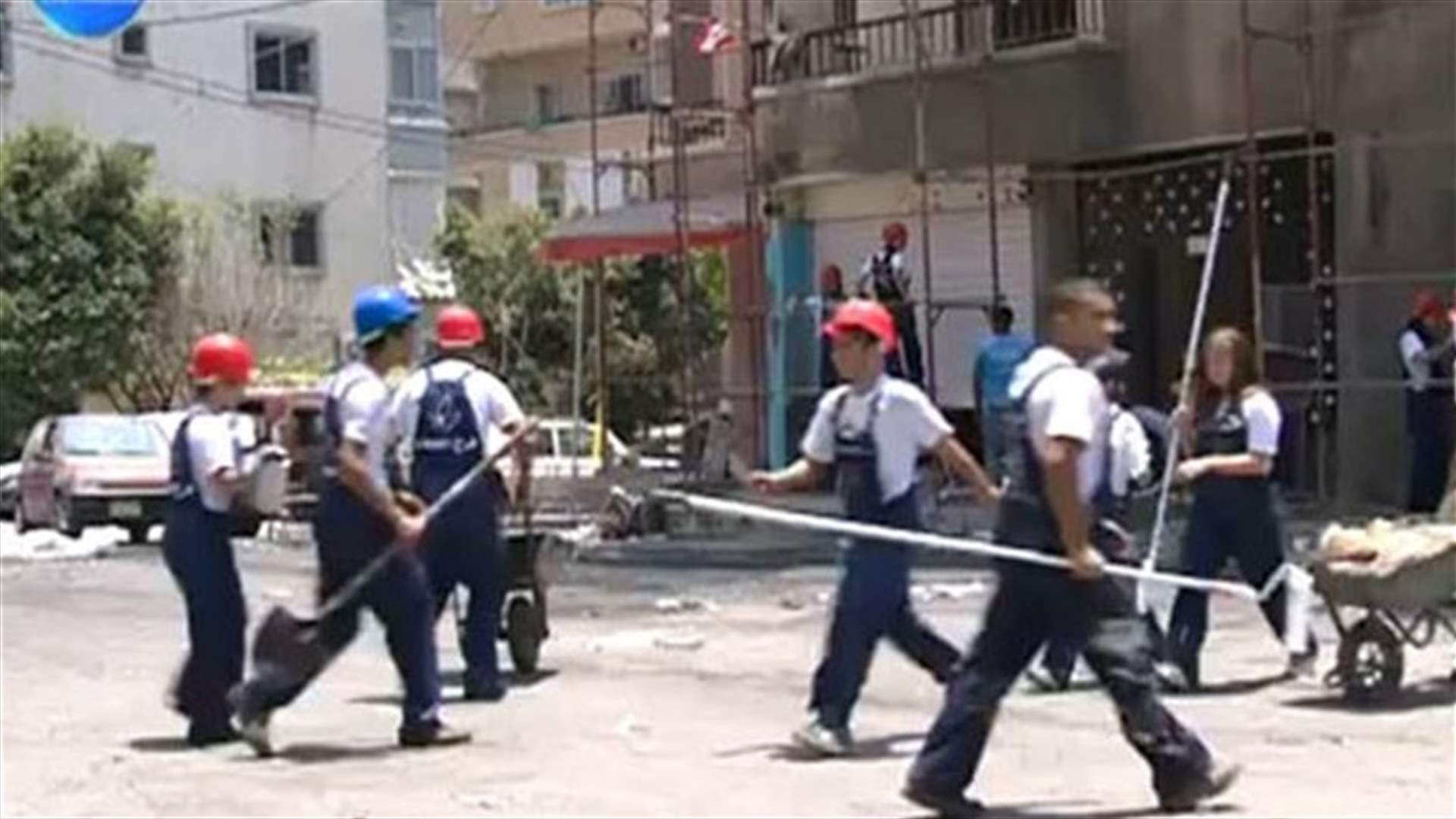 REPORT: Lebanese volunteers participate in Abra's restoration process