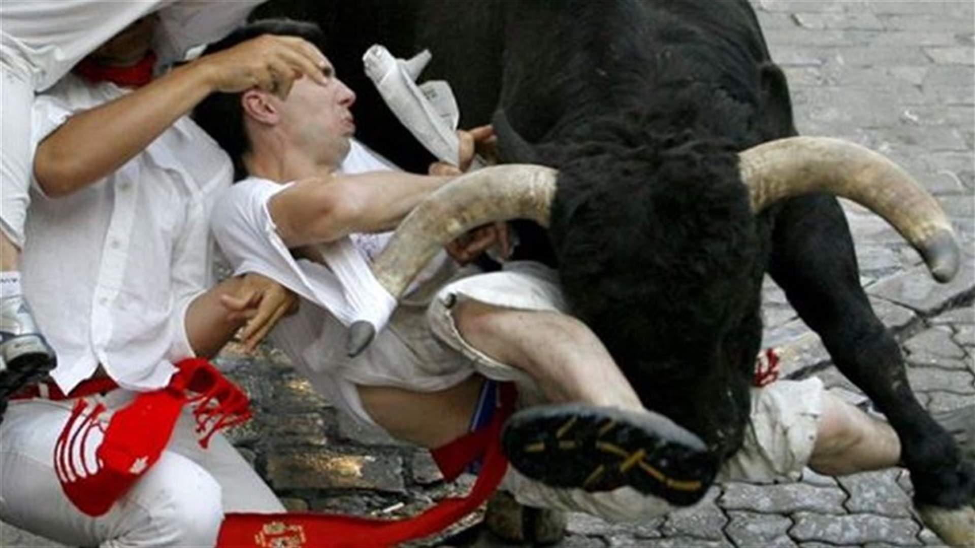 Spain's Pamplona bull run ends in stampede, several people hurt
