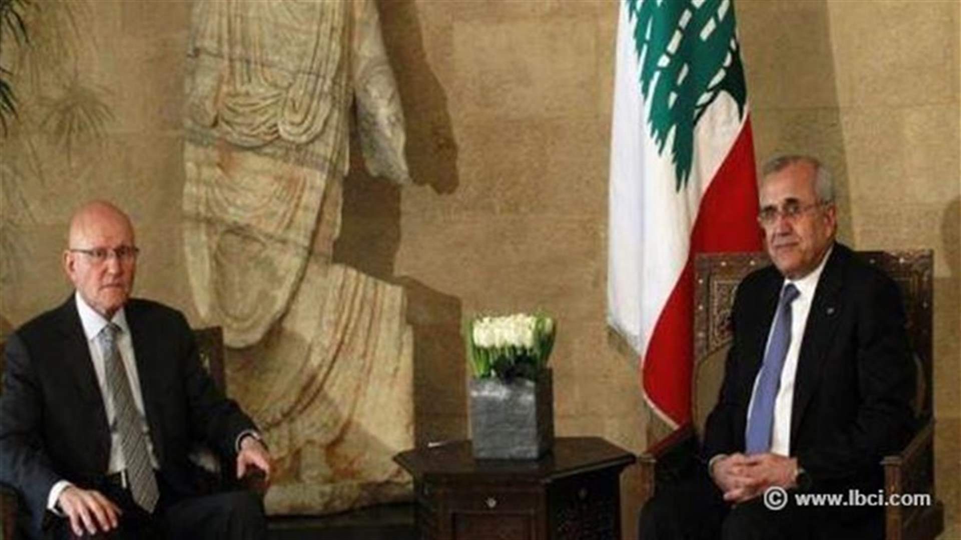 سليمان ينصح سلام..والرئيس المكلف يرد : لا أرغب بالبقاء مكتوفاً