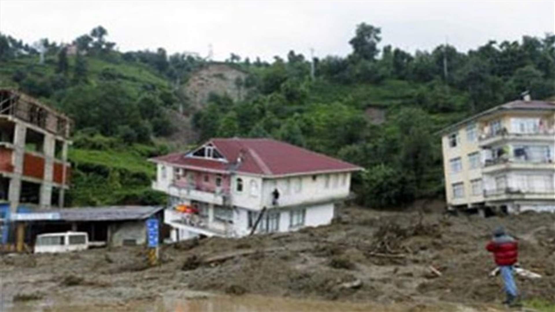 5 killed in landslide in Turkey