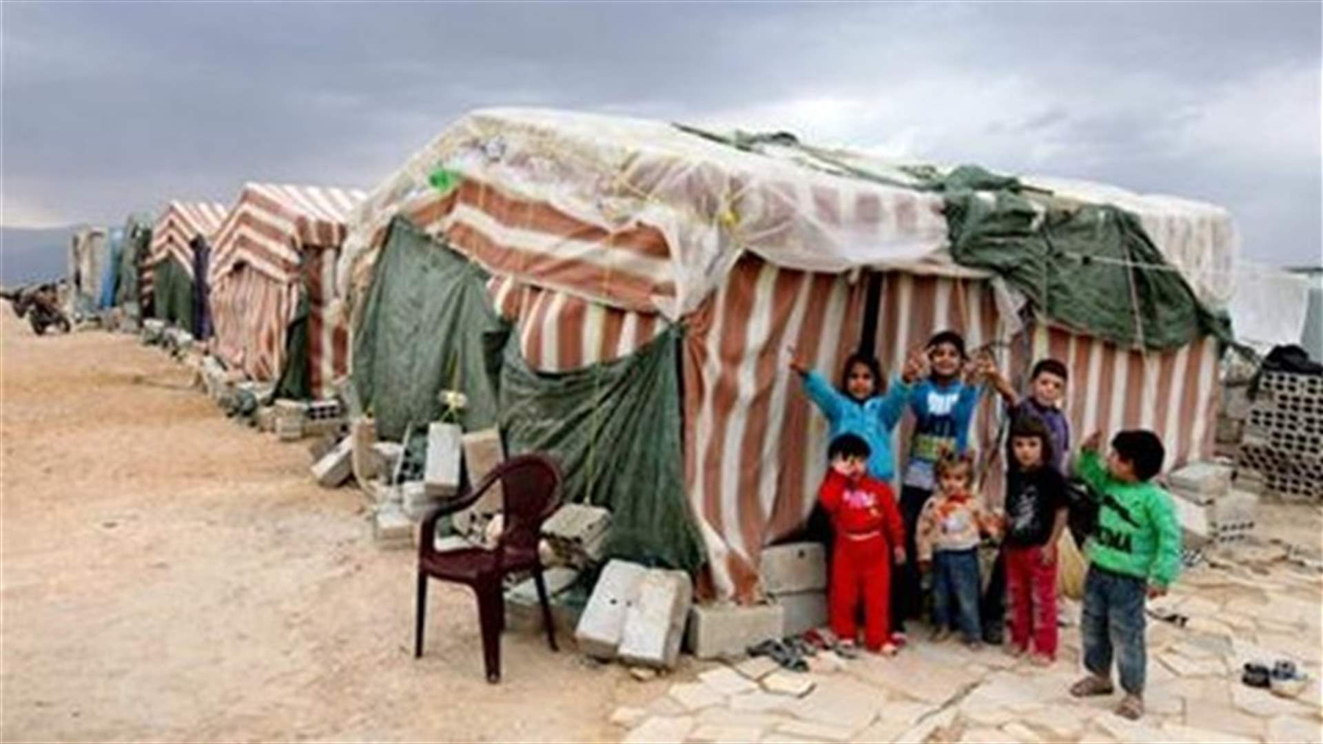 تسجيل أكثر من 13000 لاجىء سوري بلبنان في خلال اسبوع