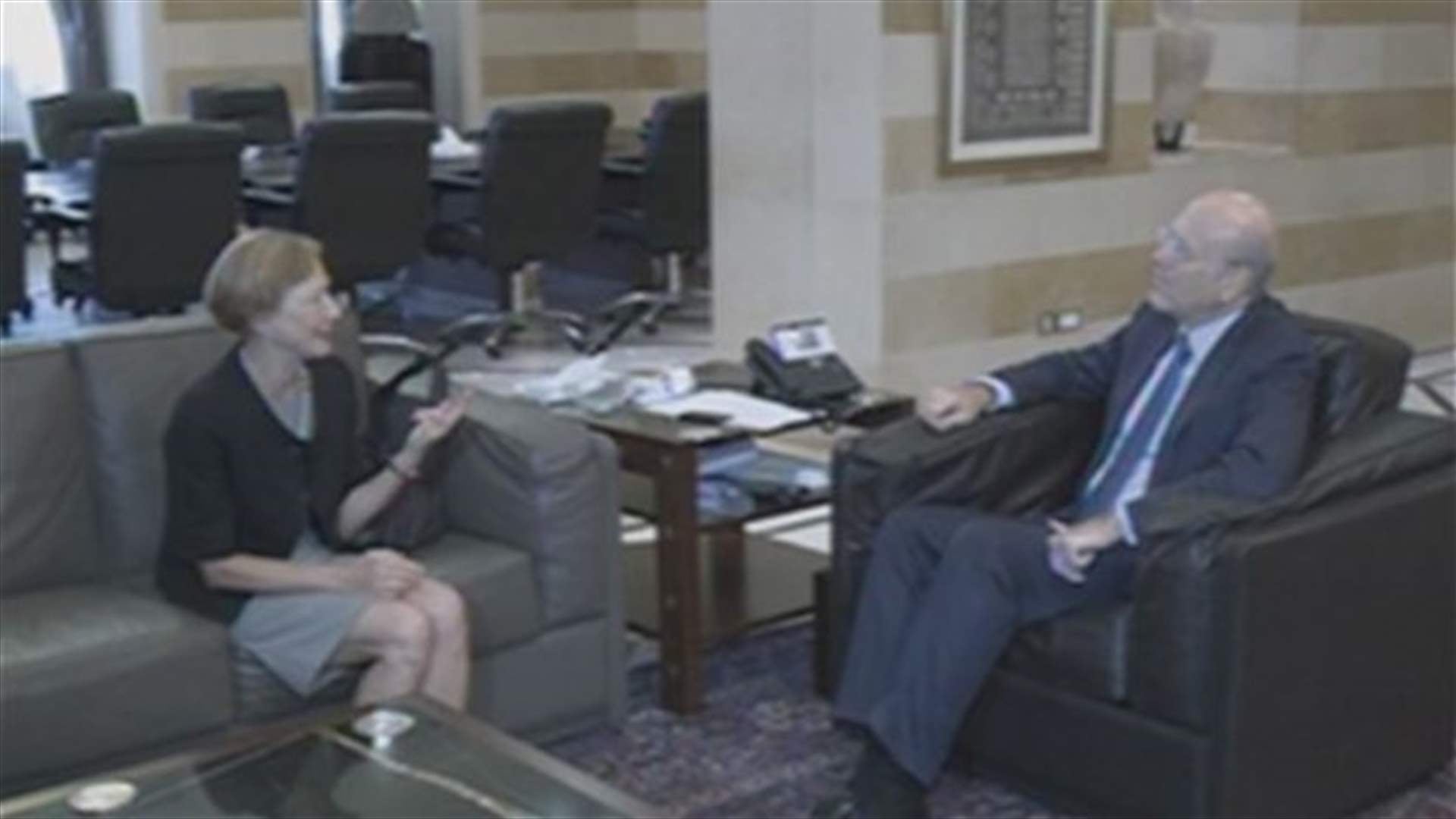 Eichhorst meets with Mikati, tackles reasons behind EU's decision