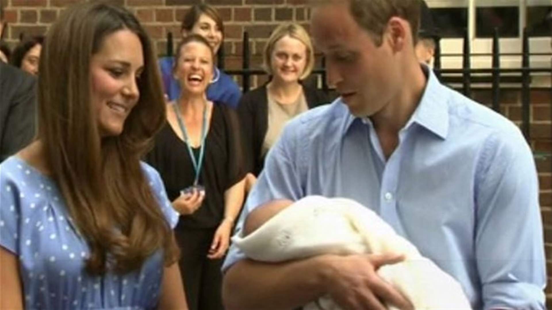 Prince William and Kate name new-born baby George Alexander Louis