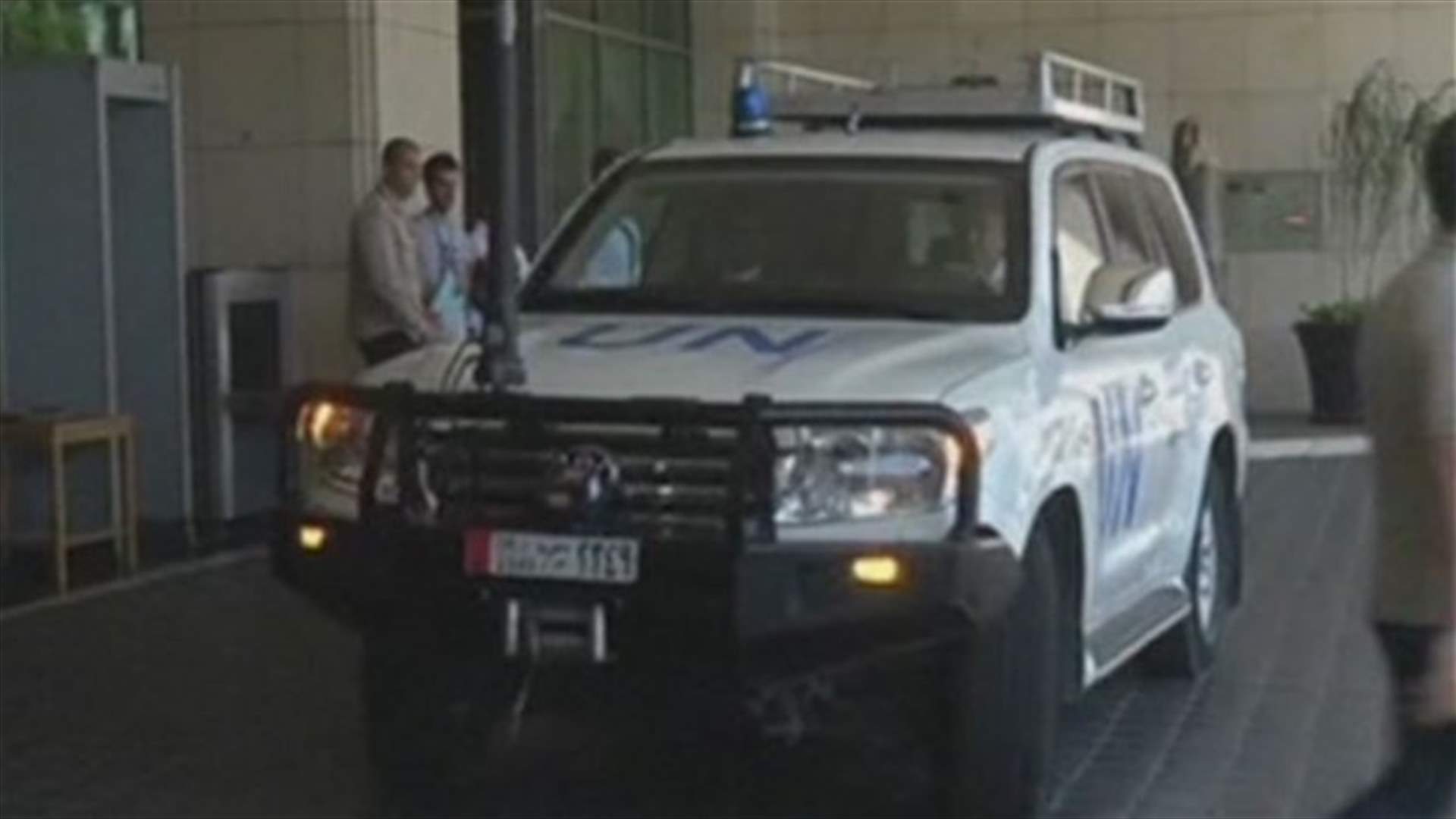 REPORT: UN chemical weapons experts begin mission in Syria