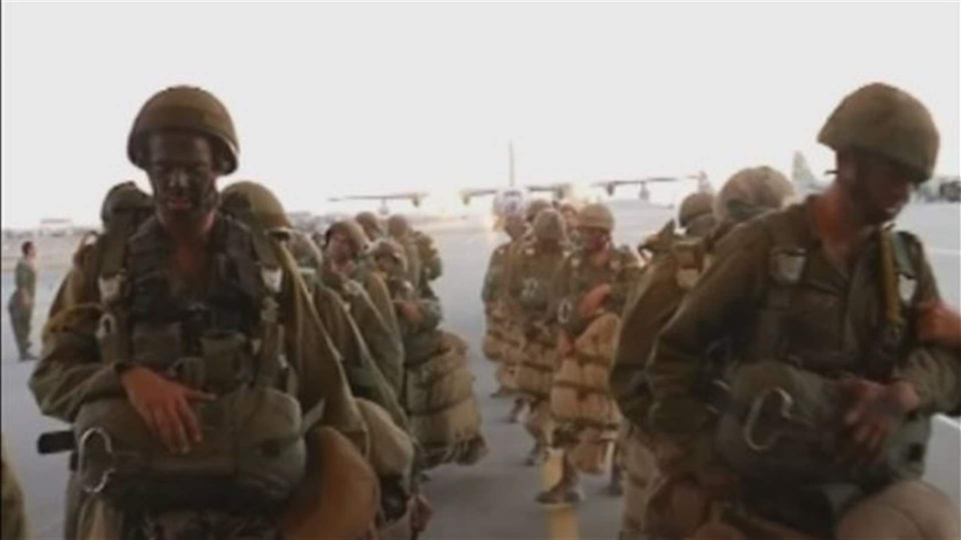 الجيش الاسرائيلي يجري اكبر تدريب لوحدة المظليين