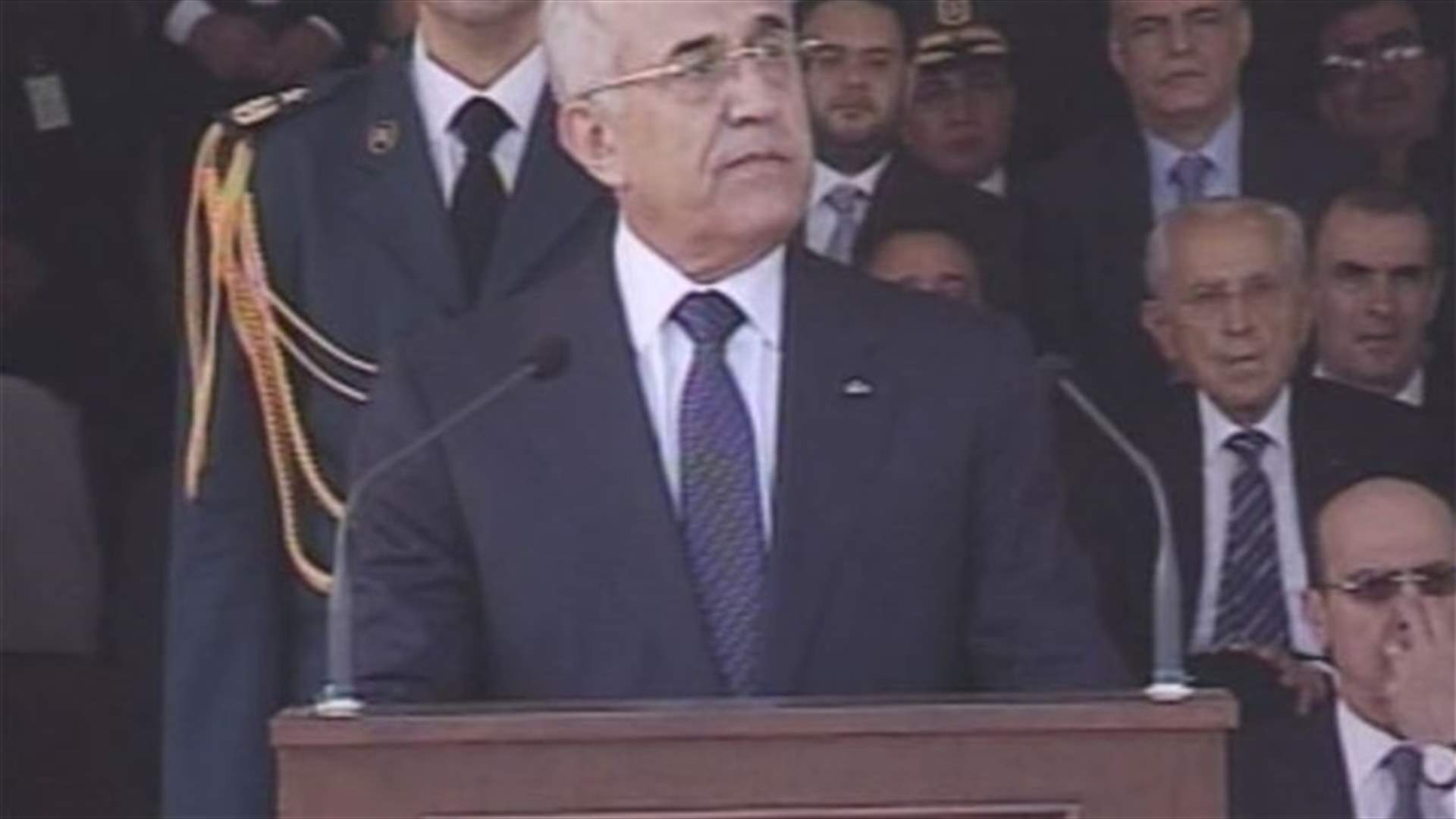 President Sleiman slams all attempts to hold LAF responsible for minor mistakes