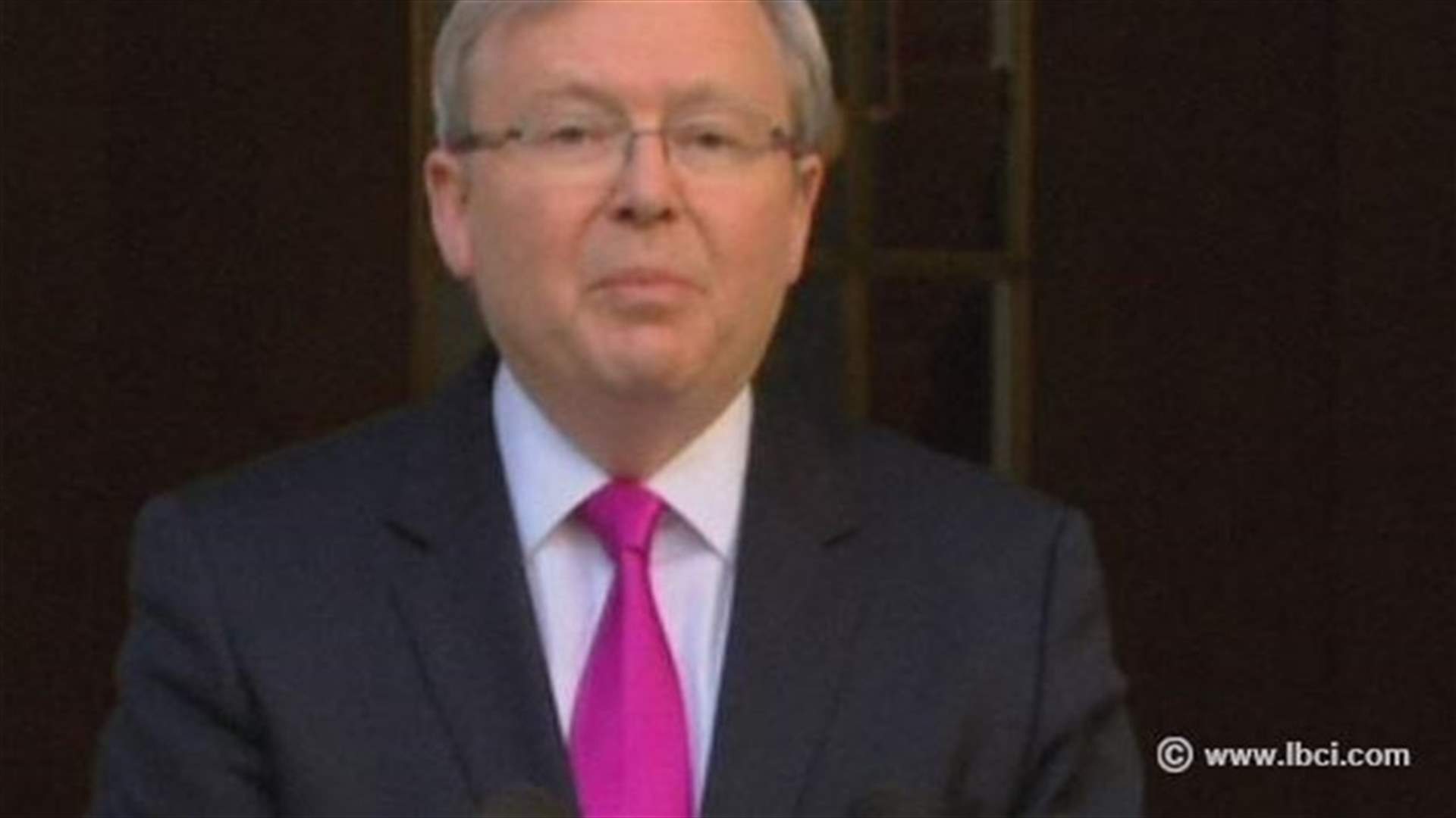 Australian PM Rudd calls national election for Sept. 7