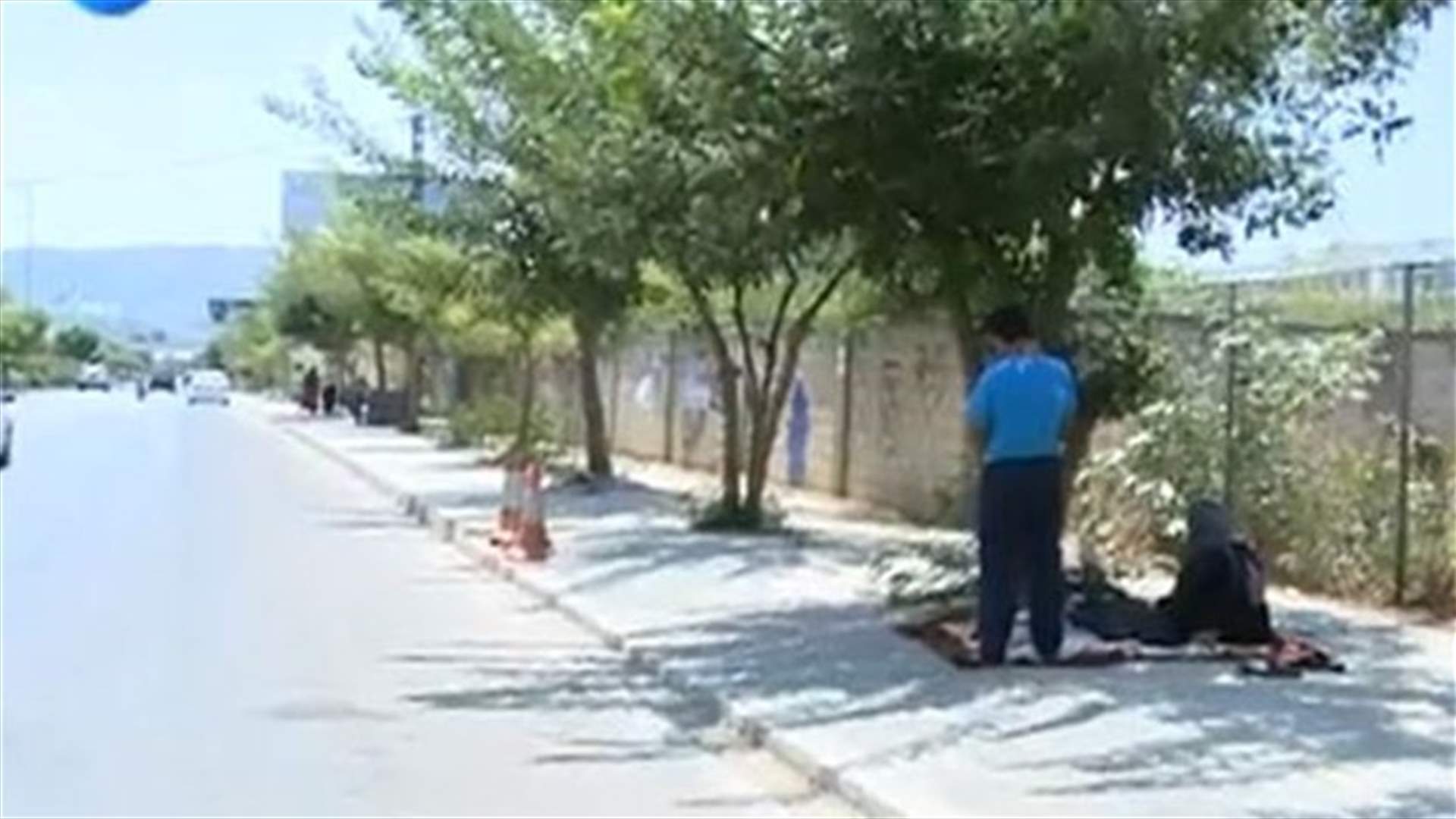 ارصفة طرابلس تتحول الى مأوى للنازحين السوريين