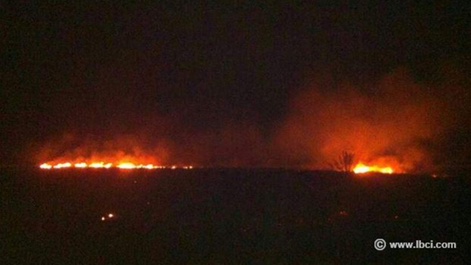 حريق في البربارة
