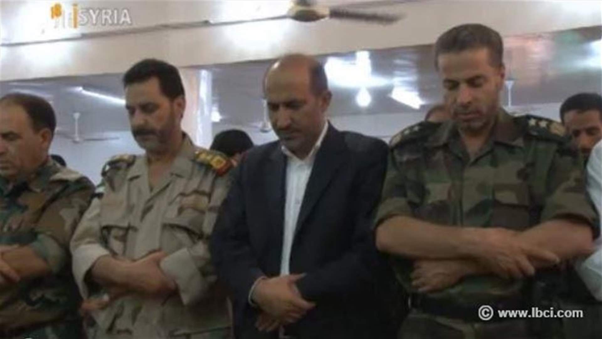 REPORT: Syrian opposition chief visits Daraa for Eid