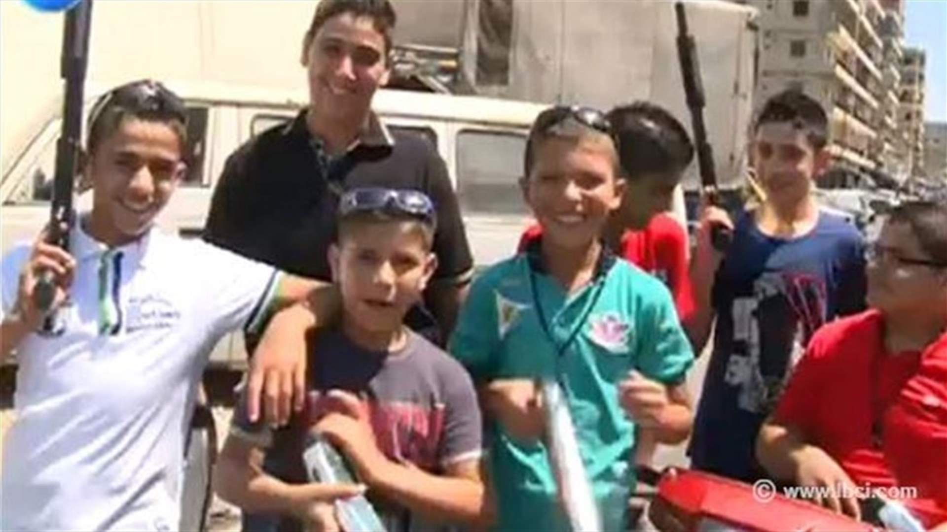 في طرابس...عيد الصغار نسخة عن حروب الكبار