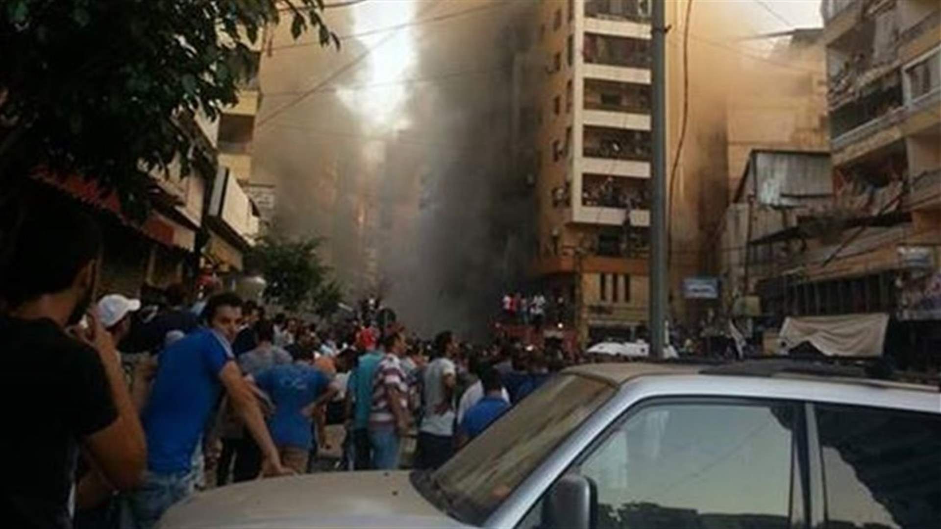 عشرات القتلى والجرحى بانفجار ضخم هز الرويس بالضاحية الجنوبية