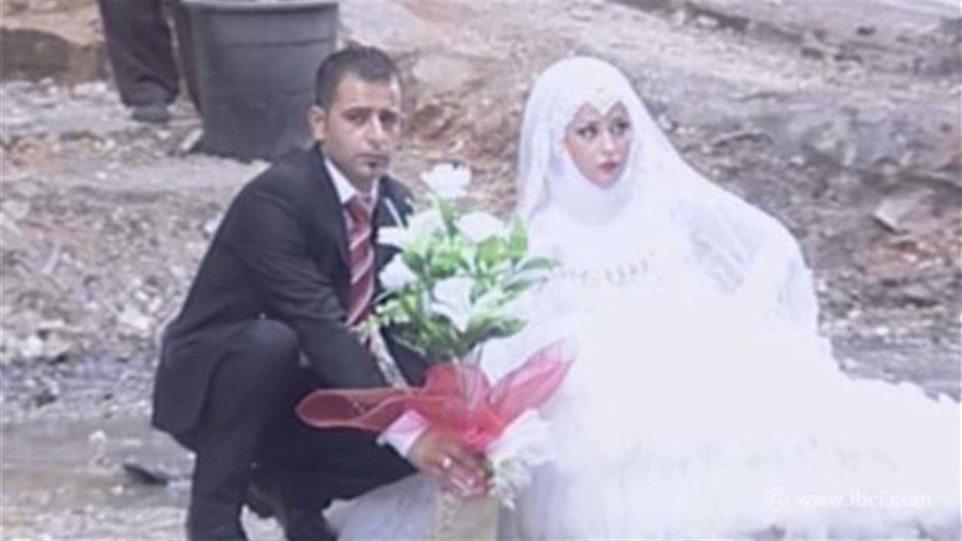 REPORT: Lebanese newlyweds visit Roueis blast scene