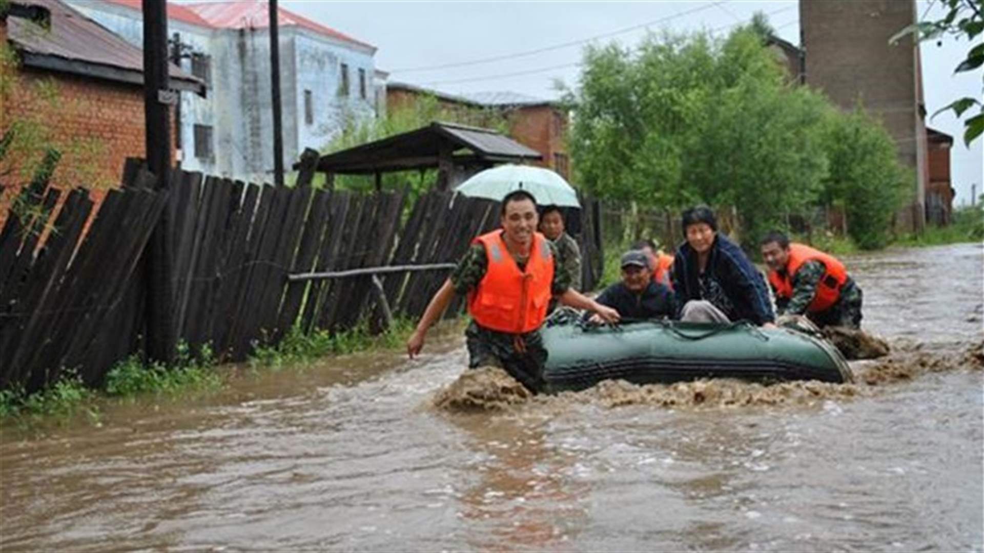 China suffers most severe floods in decades