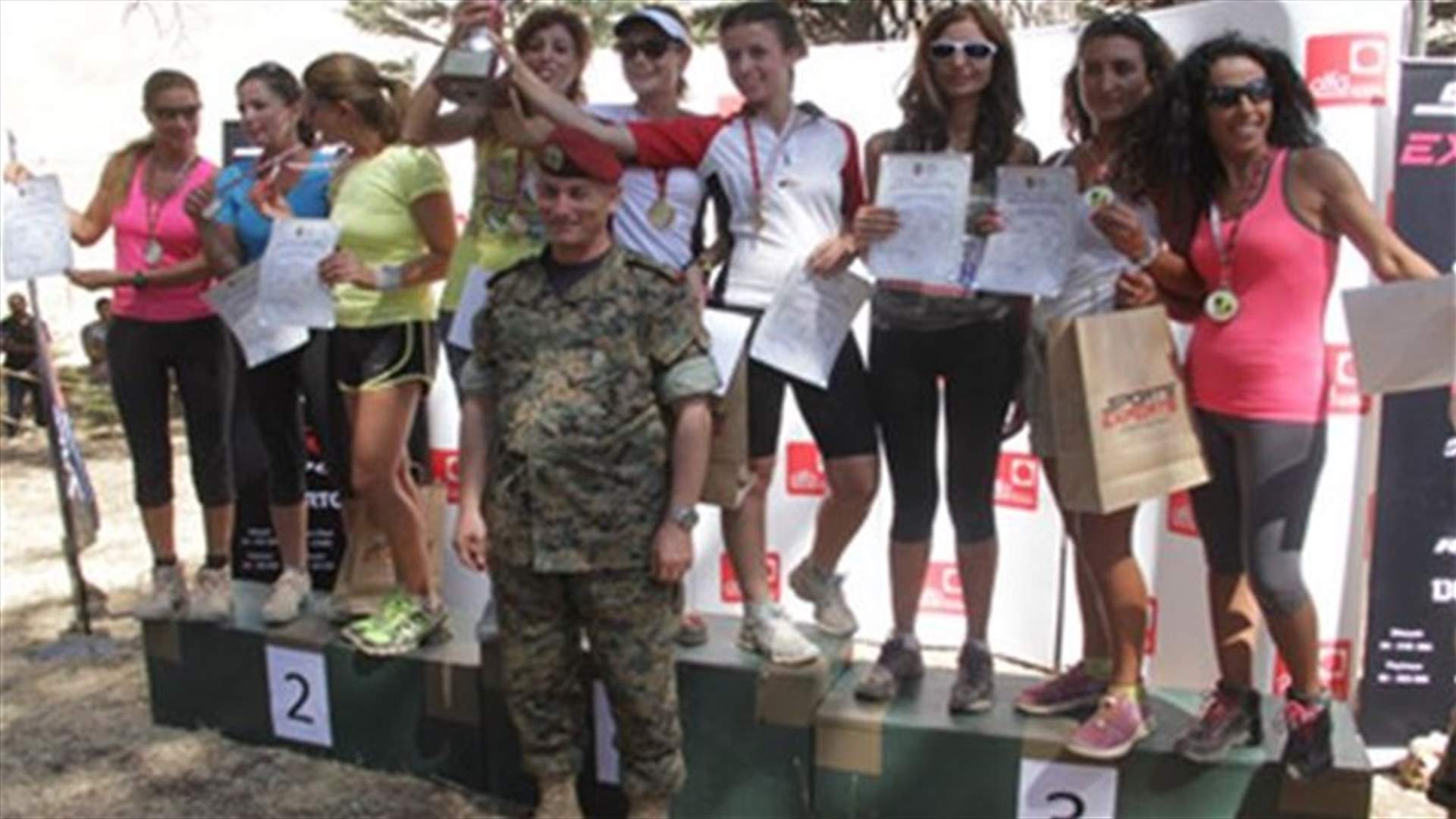 LAF Commando regiment organizes race from Laqlouq to Bsharri