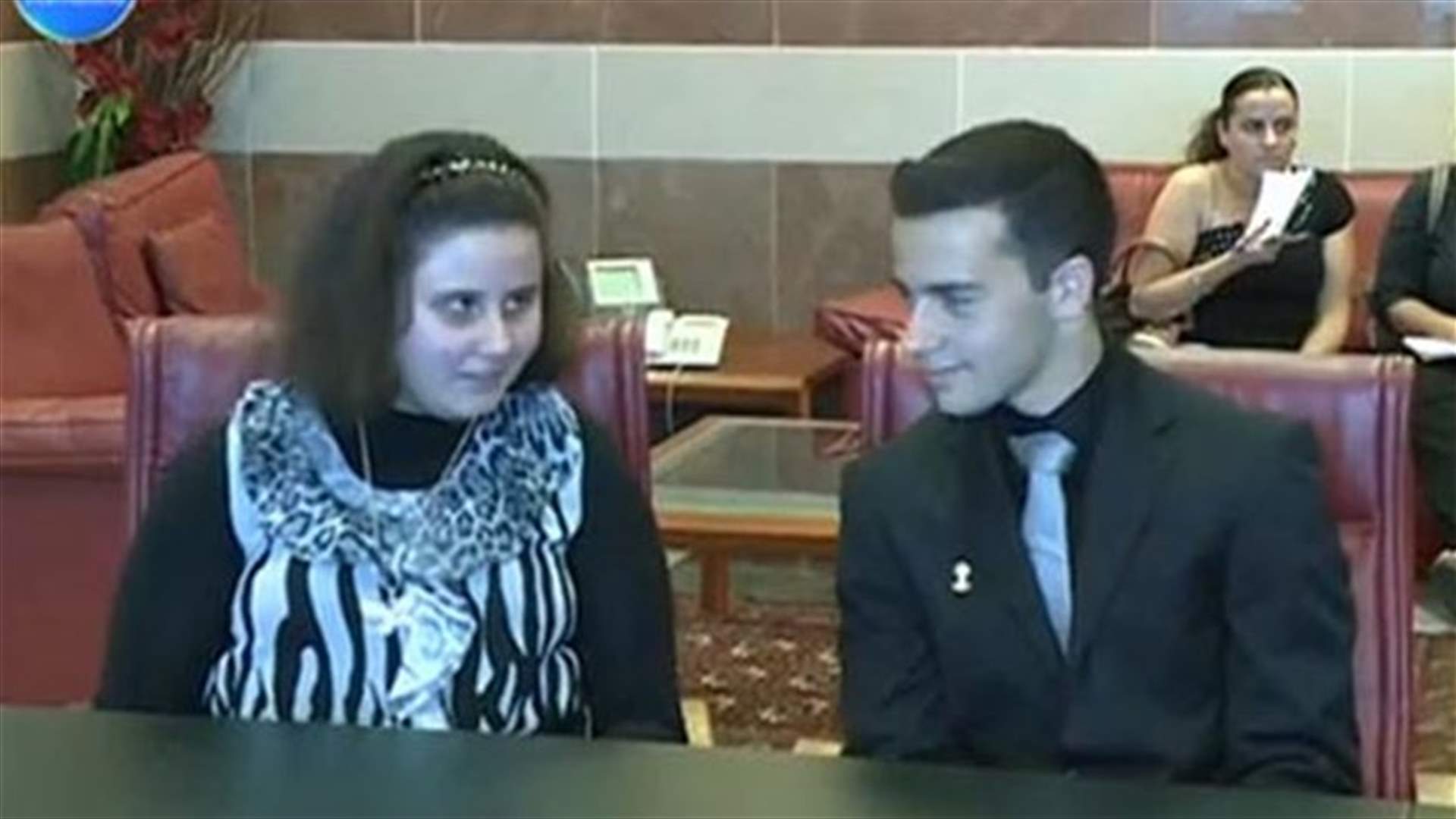 REPORT: Disabled Faten and Hassan rank first and second in official exams 