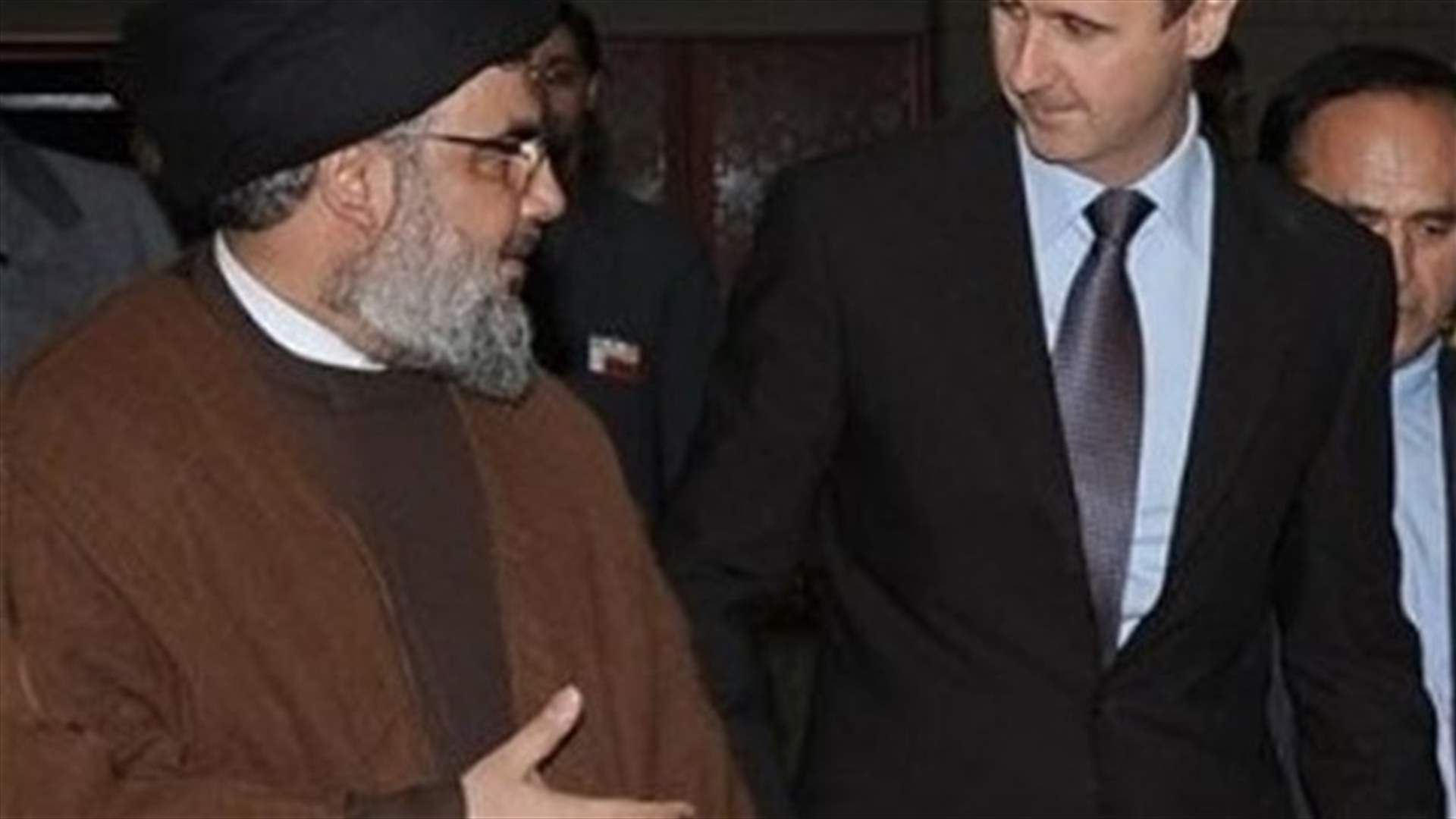 الأسد يعزي نصرالله بشهداء الرويس