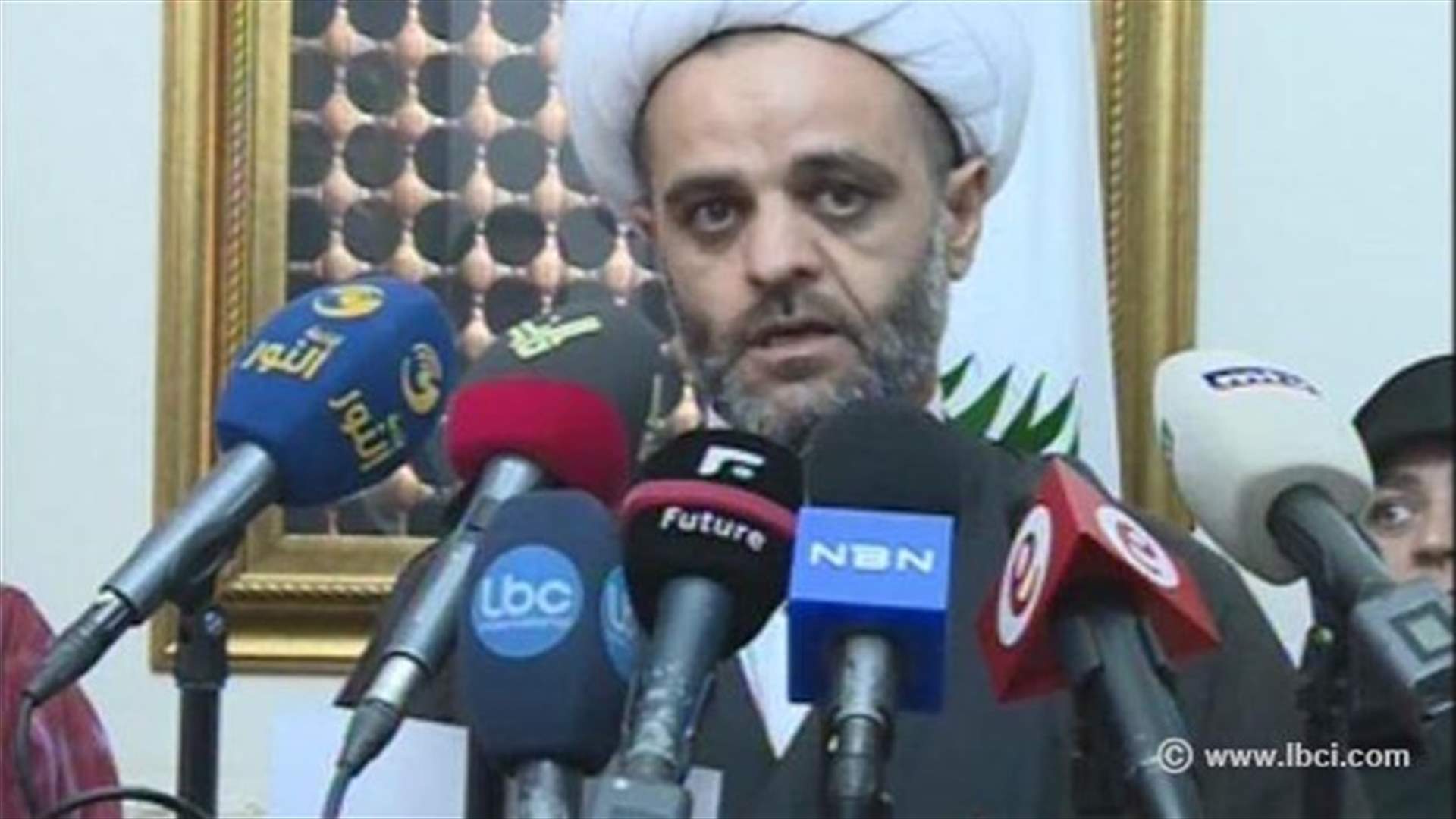 الشيخ زغيب : نتوجه لرفع شكوى ضد تركيا لانها ترعى الخاطفين