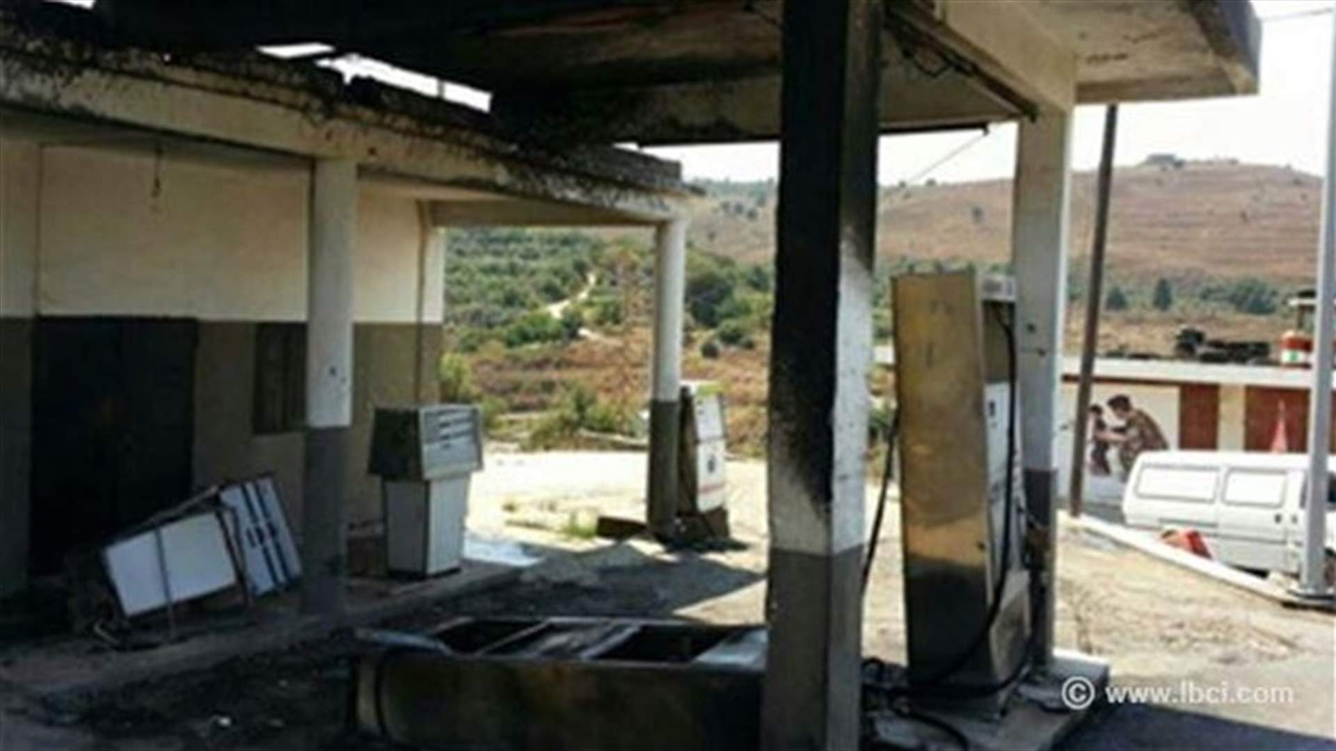 اندلاع حريق في محطة للوقود في بلدة منجز في عكار 