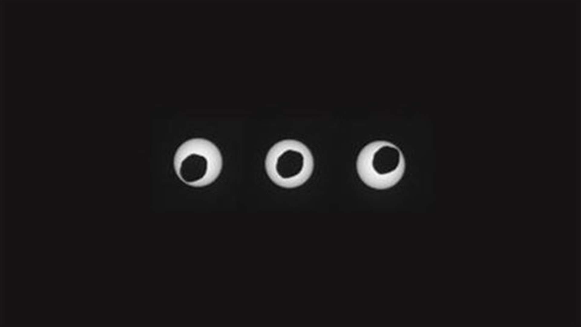NASA's Mars rover spies solar eclipse