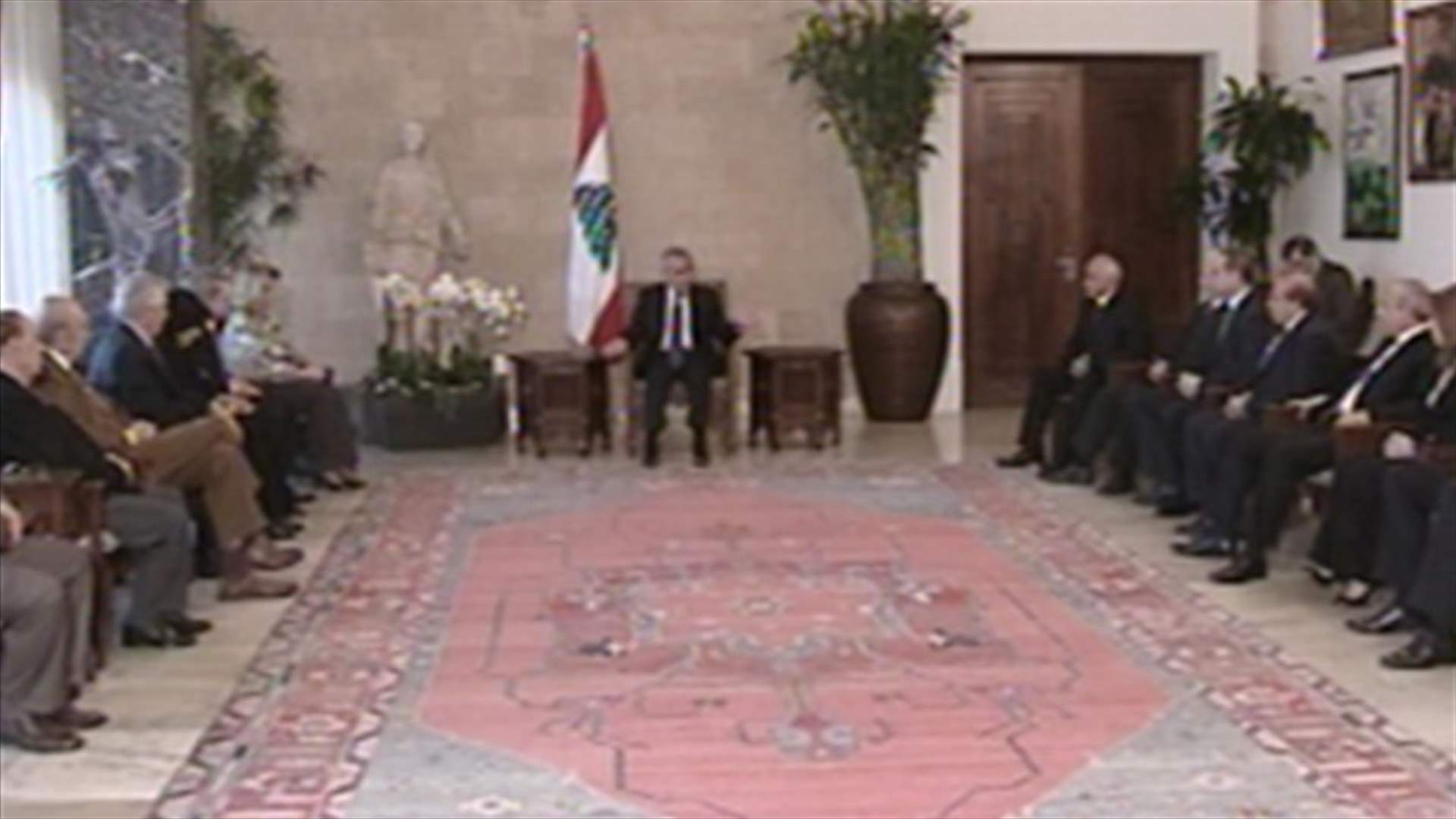  Sleiman: democracy saves Lebanon from turmoil in the region