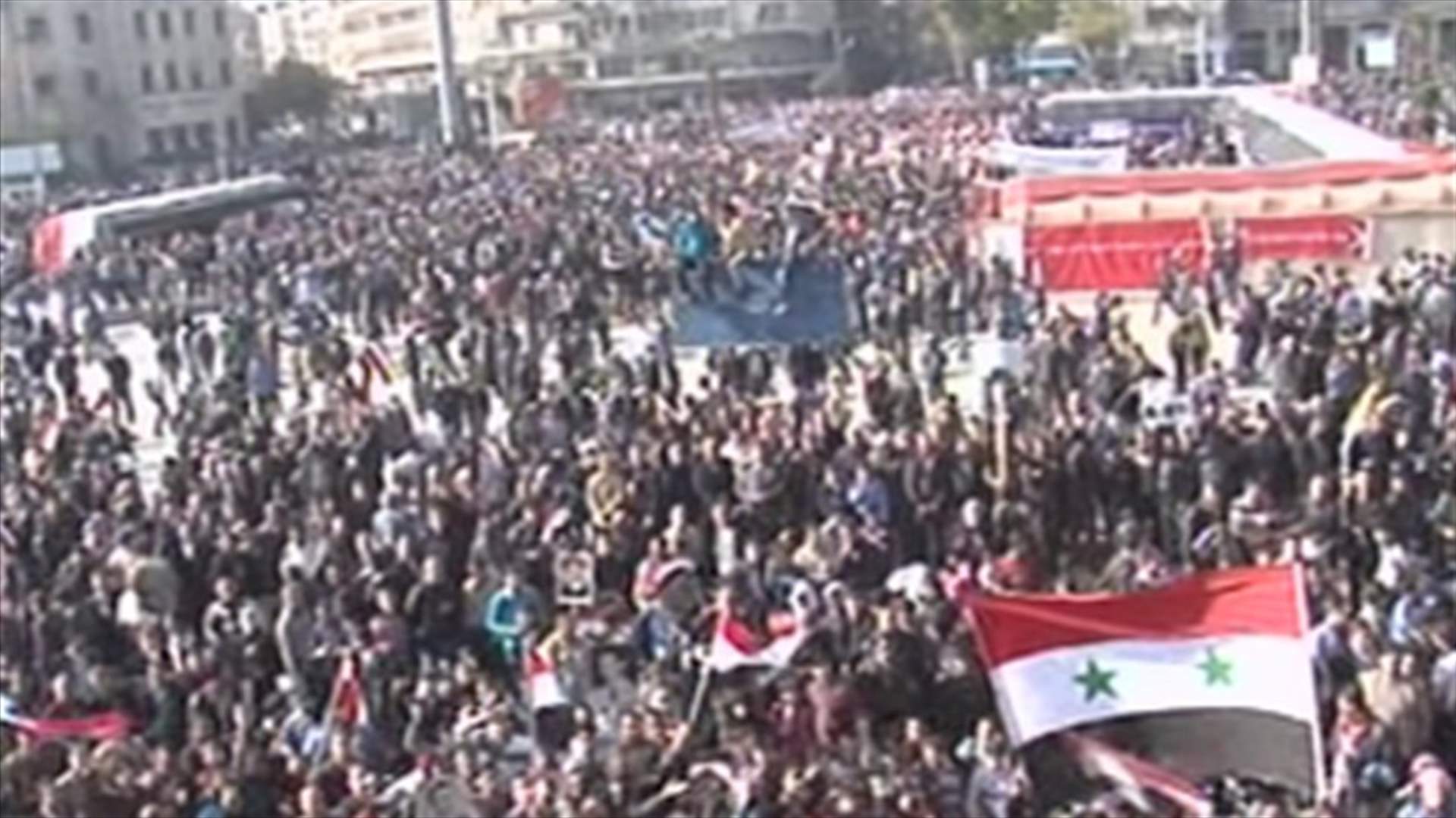 UN says Syria committed crimes against humanity as Arabs urge Syria to sign plan