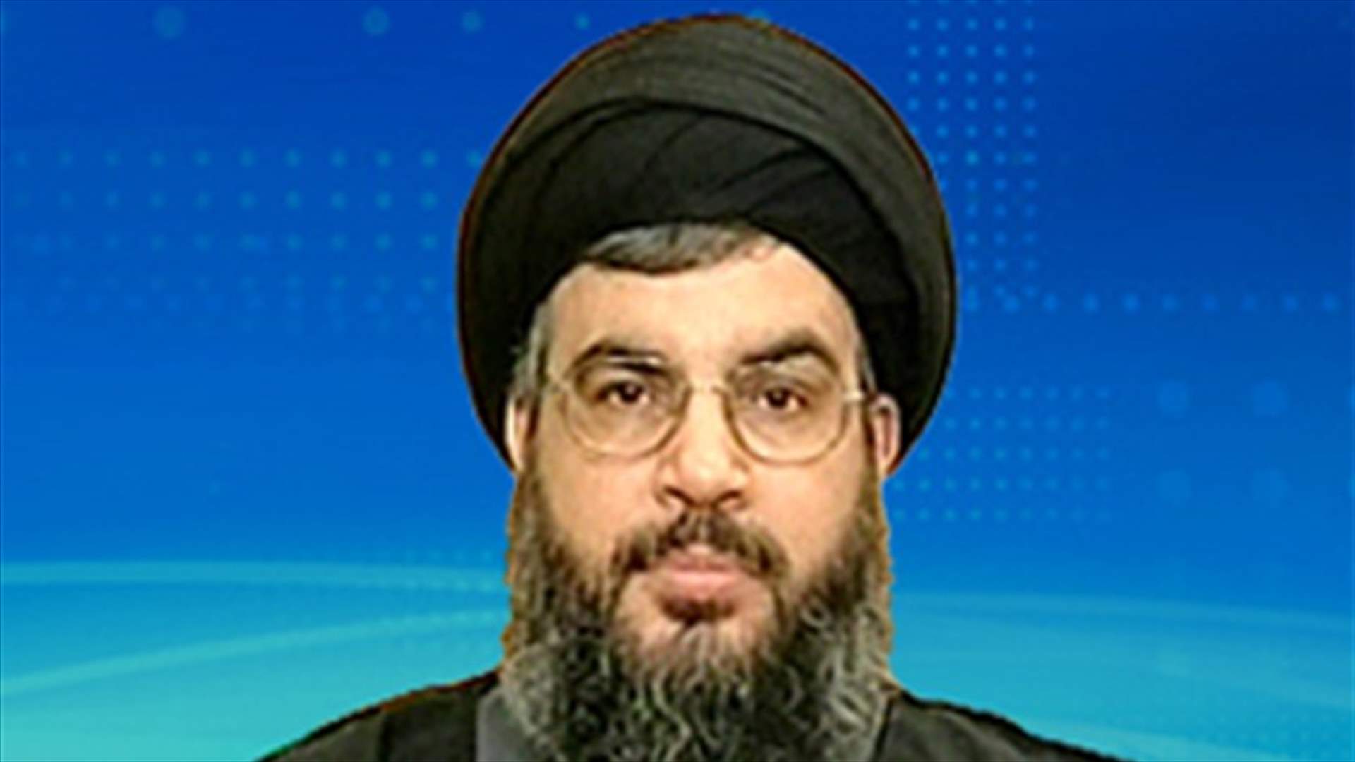 نصرالله يطل في يوم الجريح المقاوم