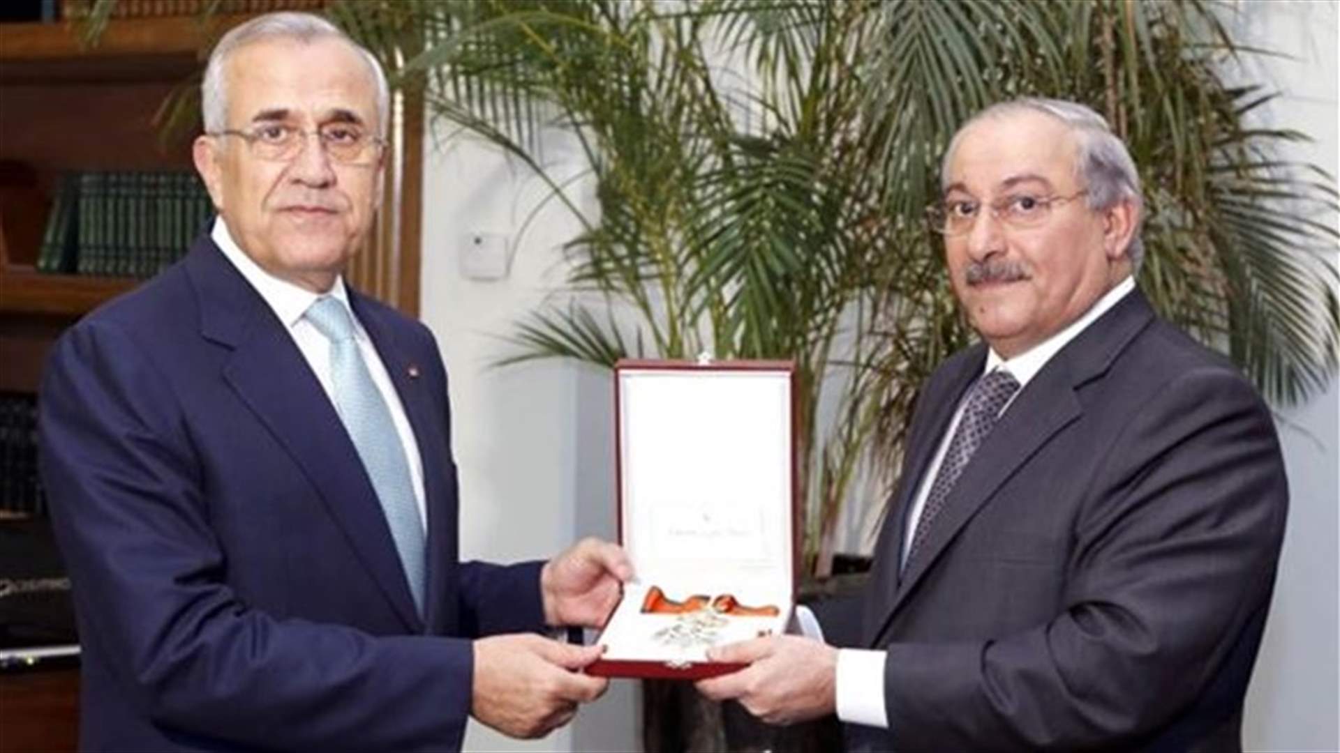 President Sleiman: Lebanon refuses foreign intervention in Syria