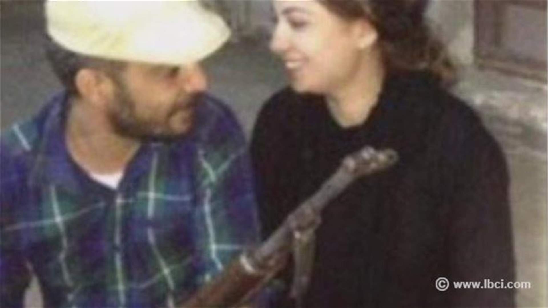 Guevara and Yafa, honeymooners in Syria 