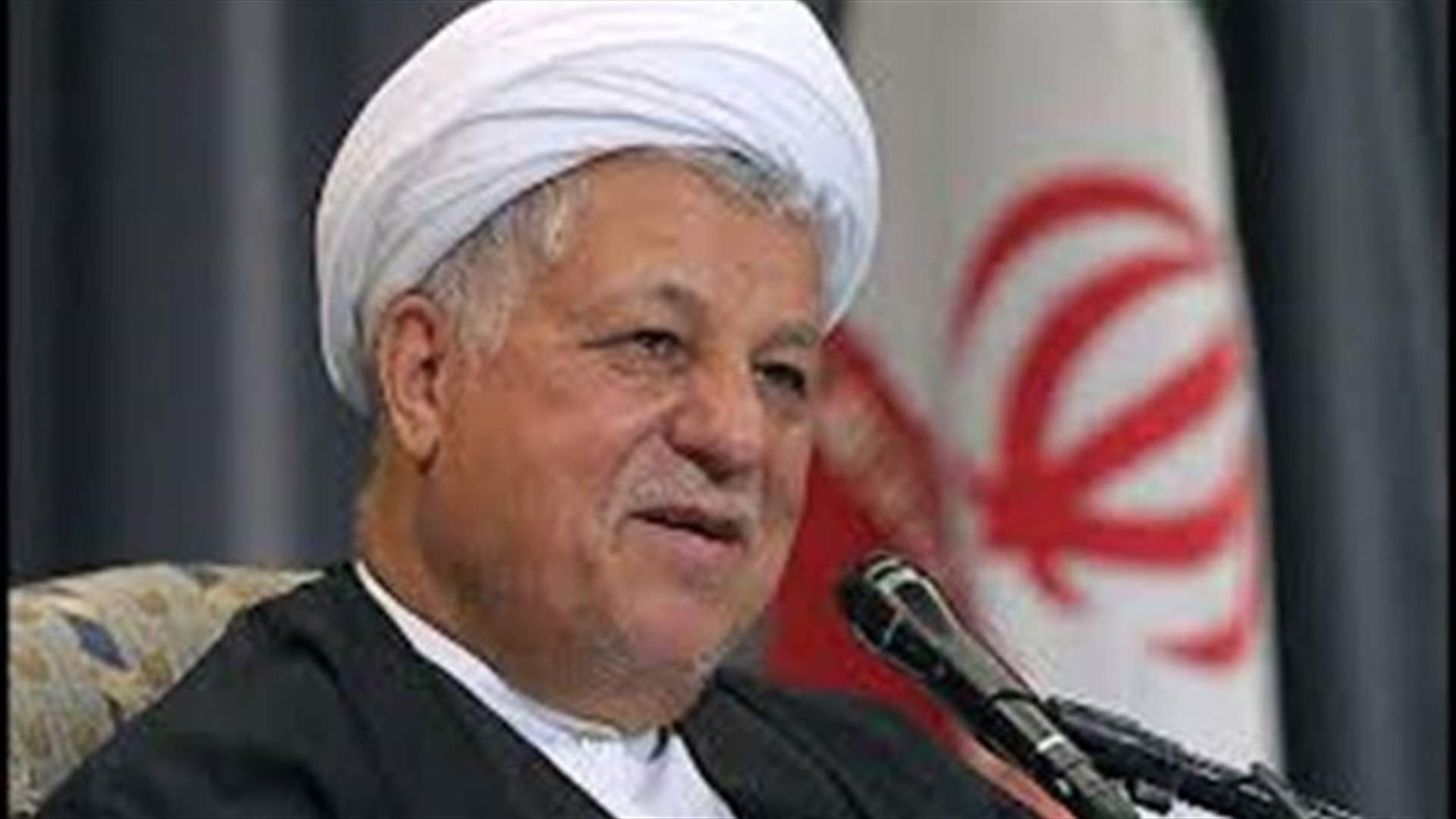 رفسنجاني ينفي اتهامه النظام السوري باستخدام اسلحة كيميائية ضد شعبه